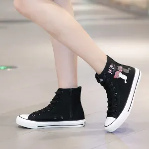 Belifi Cartoon Cute Casual High Top Shoes High Top Shoes Casual
