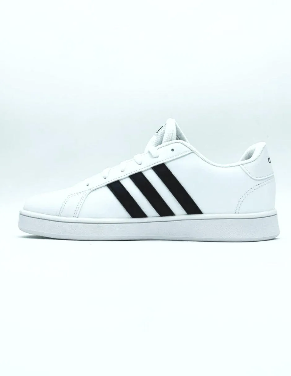 Tenis Adidas Grand Court Para Dama Blanco/Negro Adidas Waffle Shoes