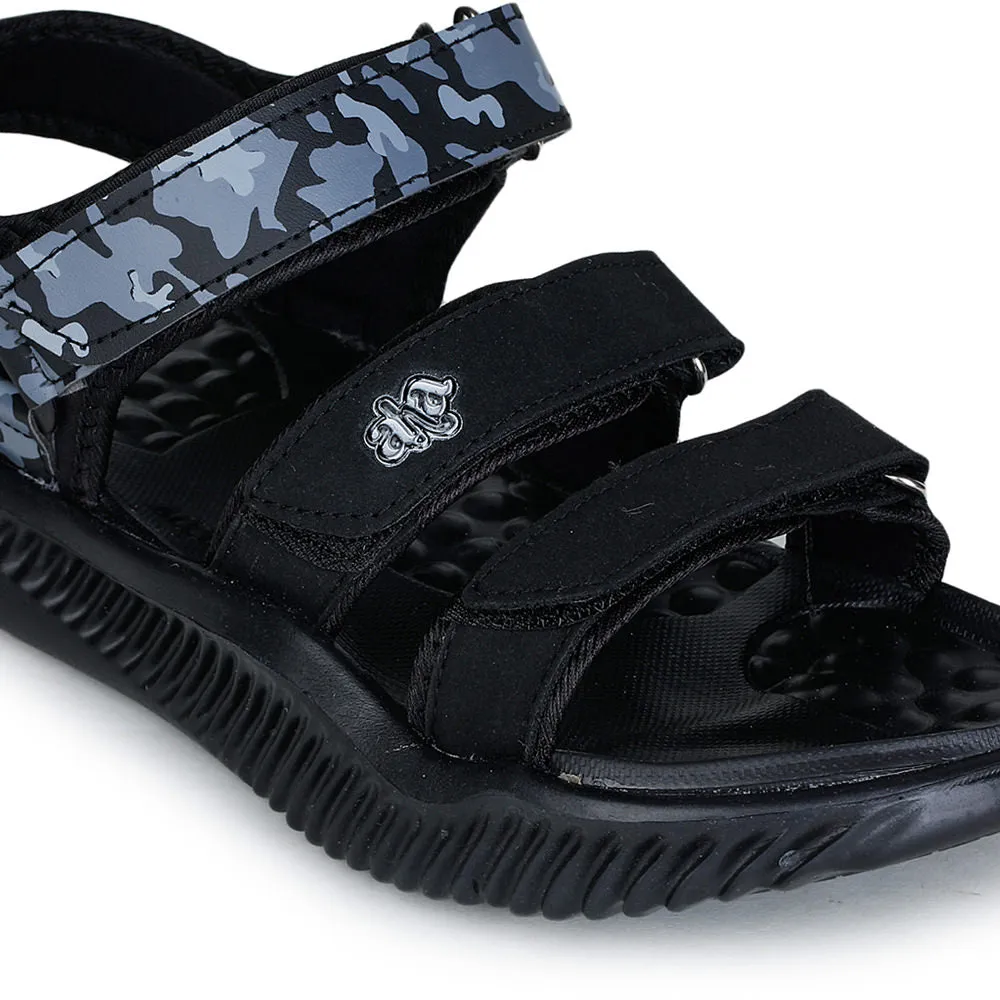 Similar Sandals A-HA Casual Black Sandals For Men STAMINA-9 By Liberty