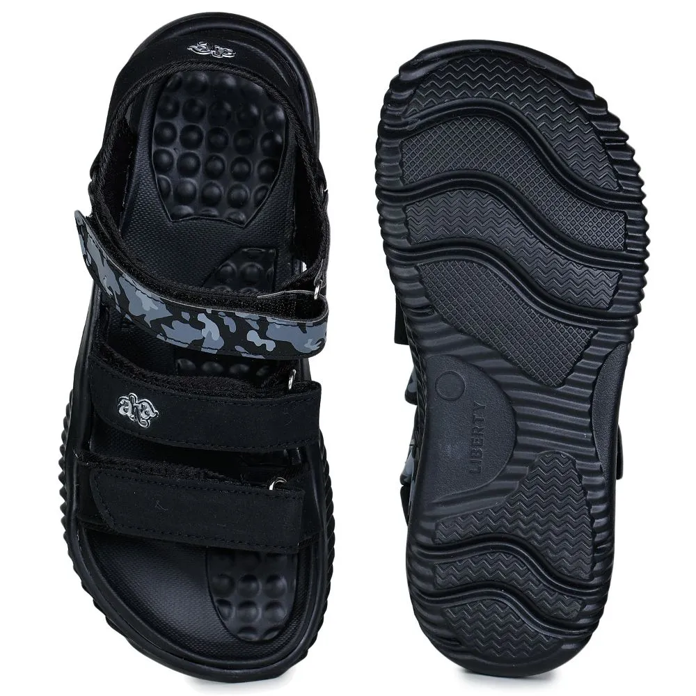 A-HA Casual Black Sandals For Men STAMINA-9 By Liberty Sandals Bahamas Reviews