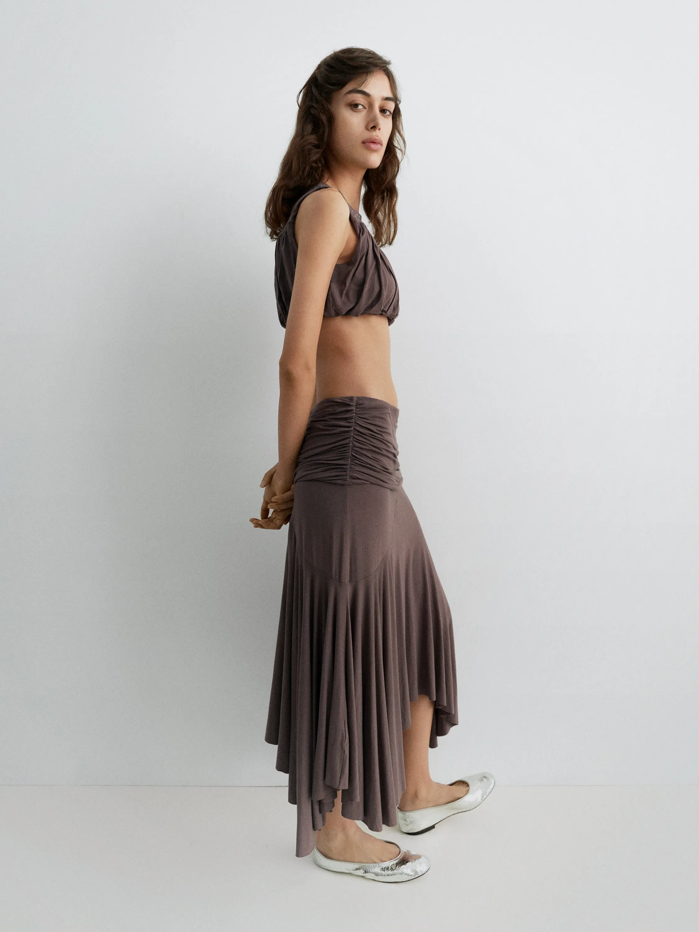 Studded Flat Mary Jane Shoes Bailarina