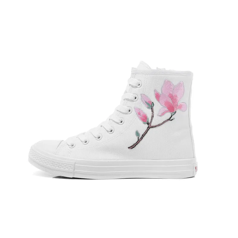 Casual Shoes 2025 Nanccy Fashion Wild High-Top Canvas Shoes