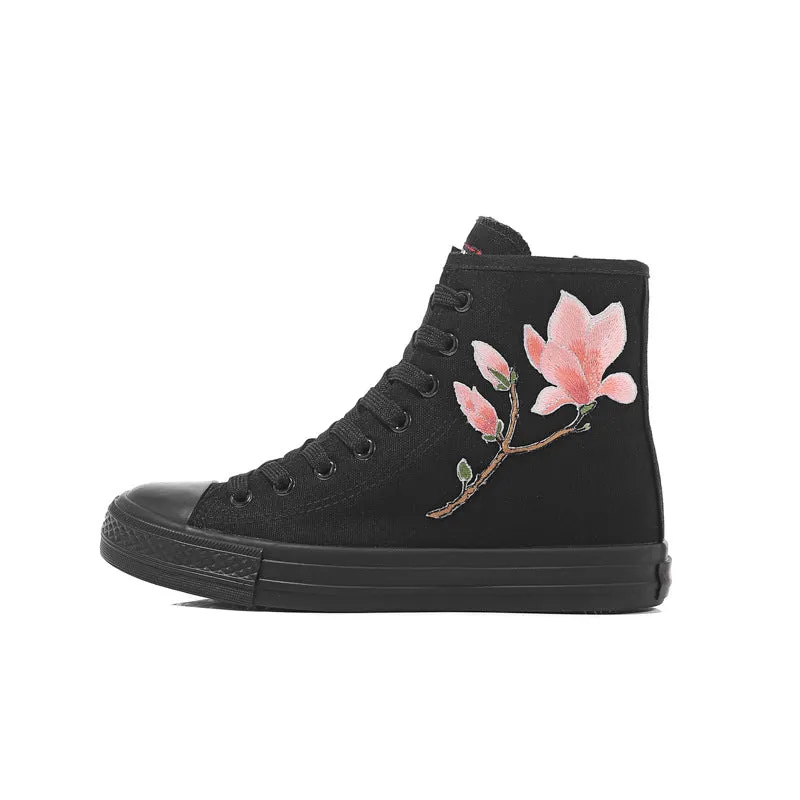 Nanccy Fashion Wild High-Top Canvas Shoes Casual Online Shoes