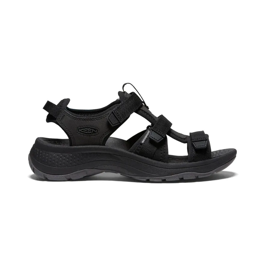 Astoria West Groovy Walking Sandal in Black Best Shoes For Running On Road And Trail