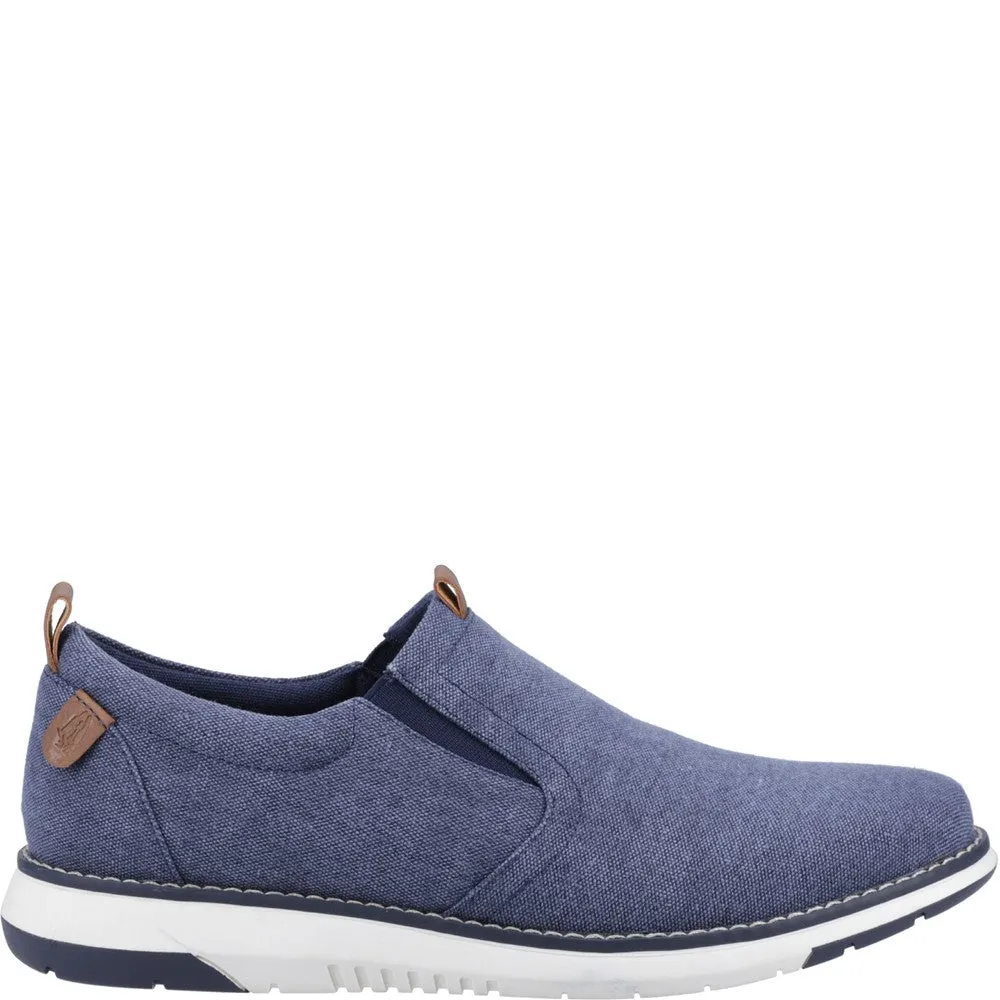 Navy Benny Slip On Shoes Casual Office Wear Shoes