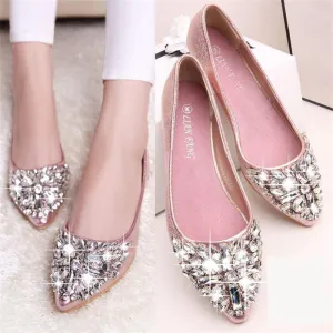 Country Casuals Shoes Asheville Nc Fashion women shoes solid patent PU shoes women flats summer style ballet princess shoes for casual Crystal
