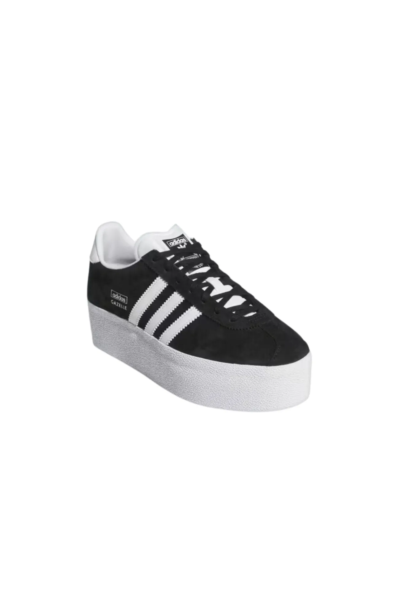 Gazelle Up W White Black Adidas Holographic Shoes