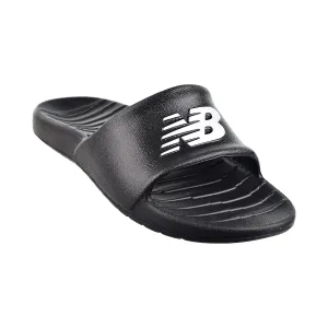 New Balance 100 Men's Sandals Black-White Bravest Bear Claw Slippers