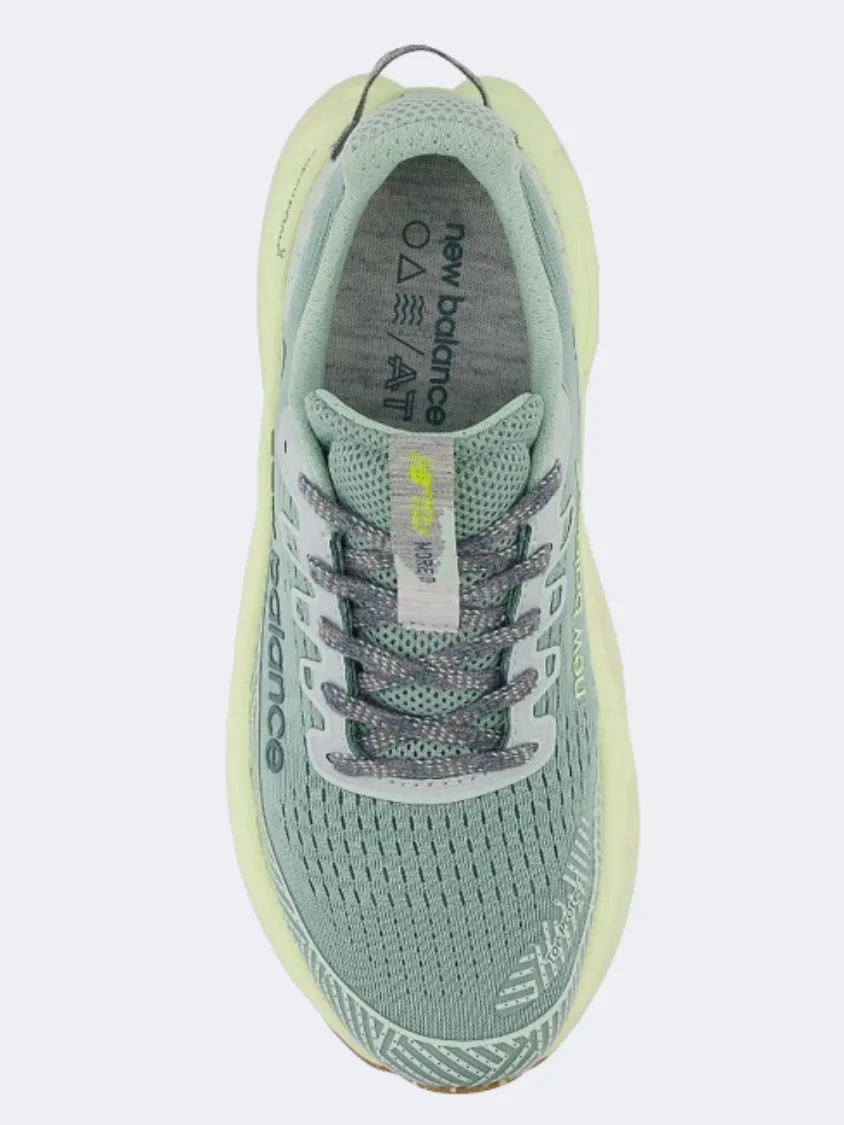 New Balance Fresh Foam X More Trail Women Running Shoes Salt Marsh/Clay Ash Trailfly Ultra Trail Running Shoes