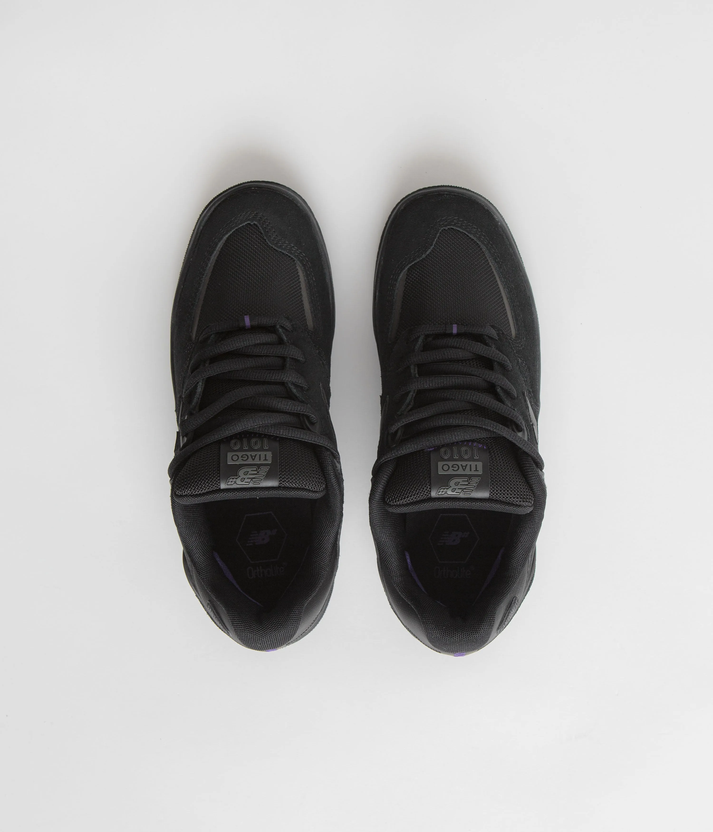 New Balance Numeric 1010 Tiago Lemos Shoes - Black / Black / Black Men New Balance