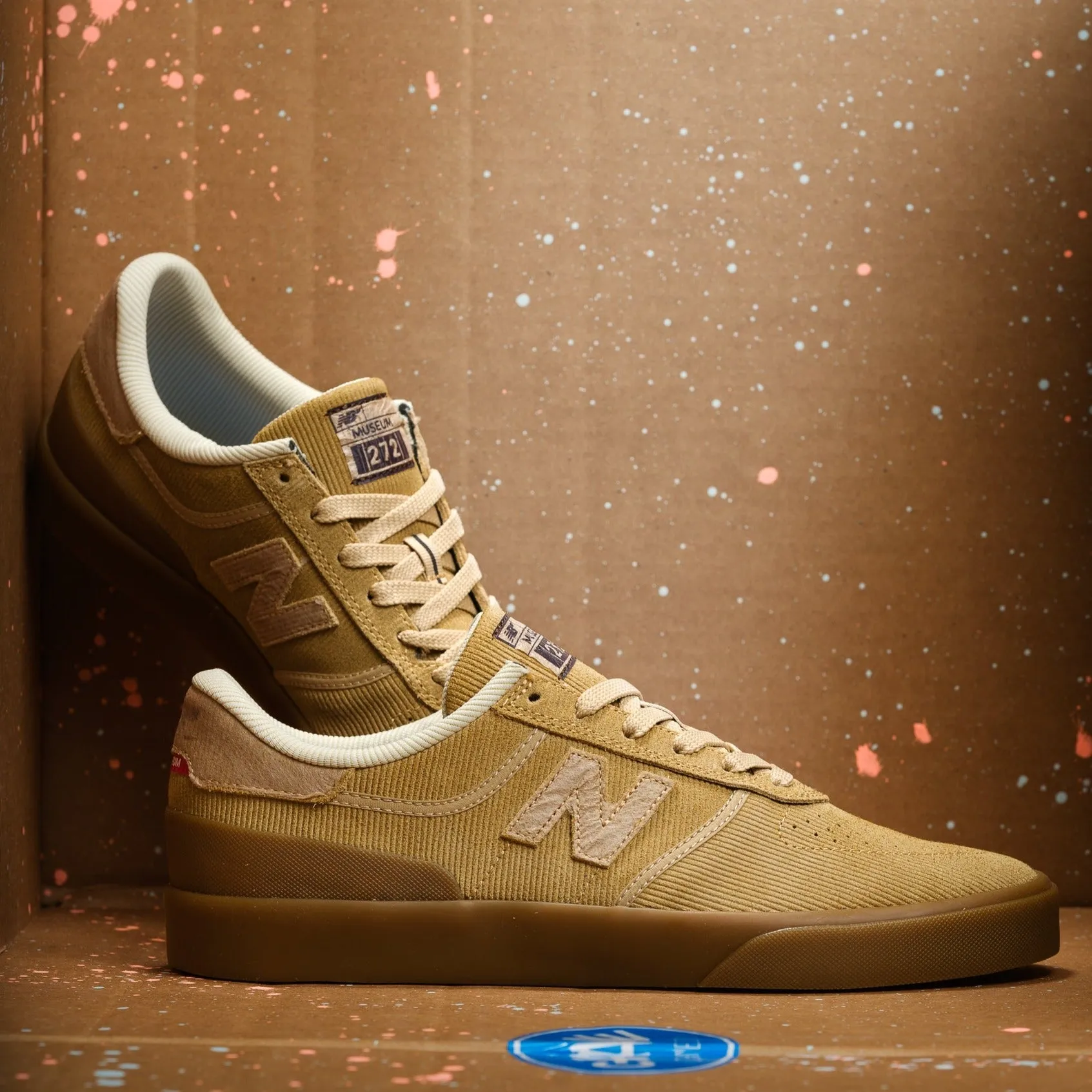 New Balance 2002r Gunmetal New Balance Numeric 272 X Museum - Tan/Gum