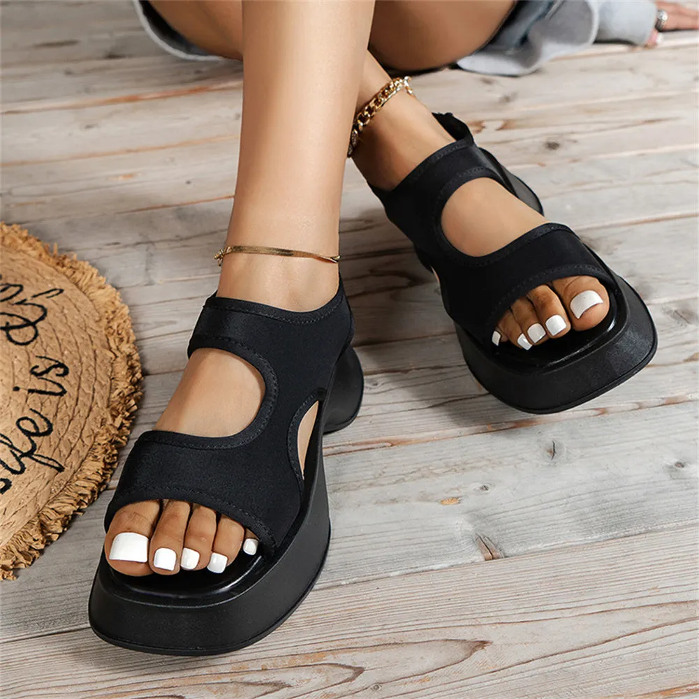 Slip On Shoes Business Casual New Casual Women Wedges Platform Shoes