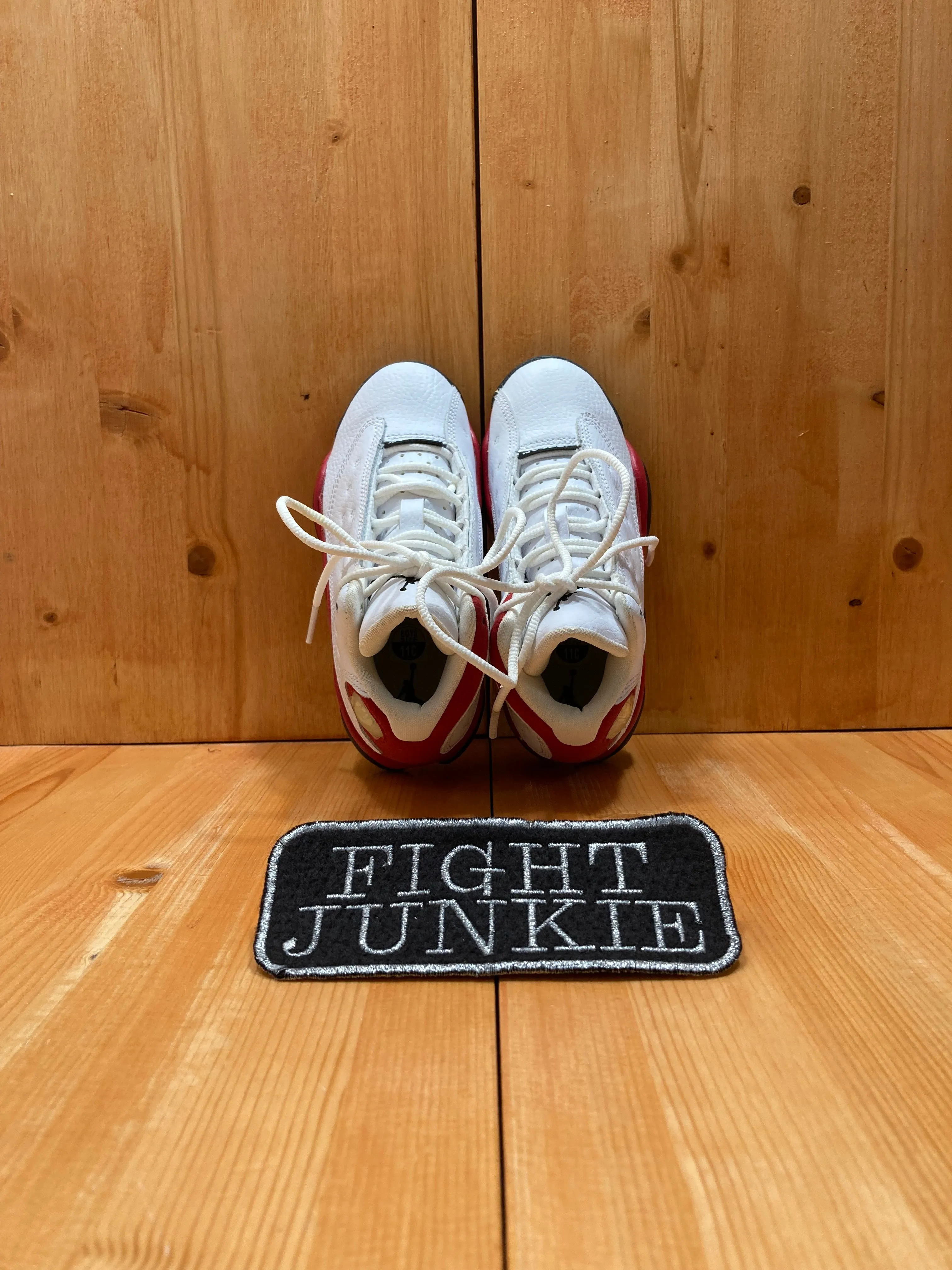 NEW! HTF NIKE AIR JORDAN 13 XIII RETRO OG CHICAGO Kids Size 11C Leather Shoes Sneakers White Red 414575-122 Novak Djokovic Asics Tennis Shoes