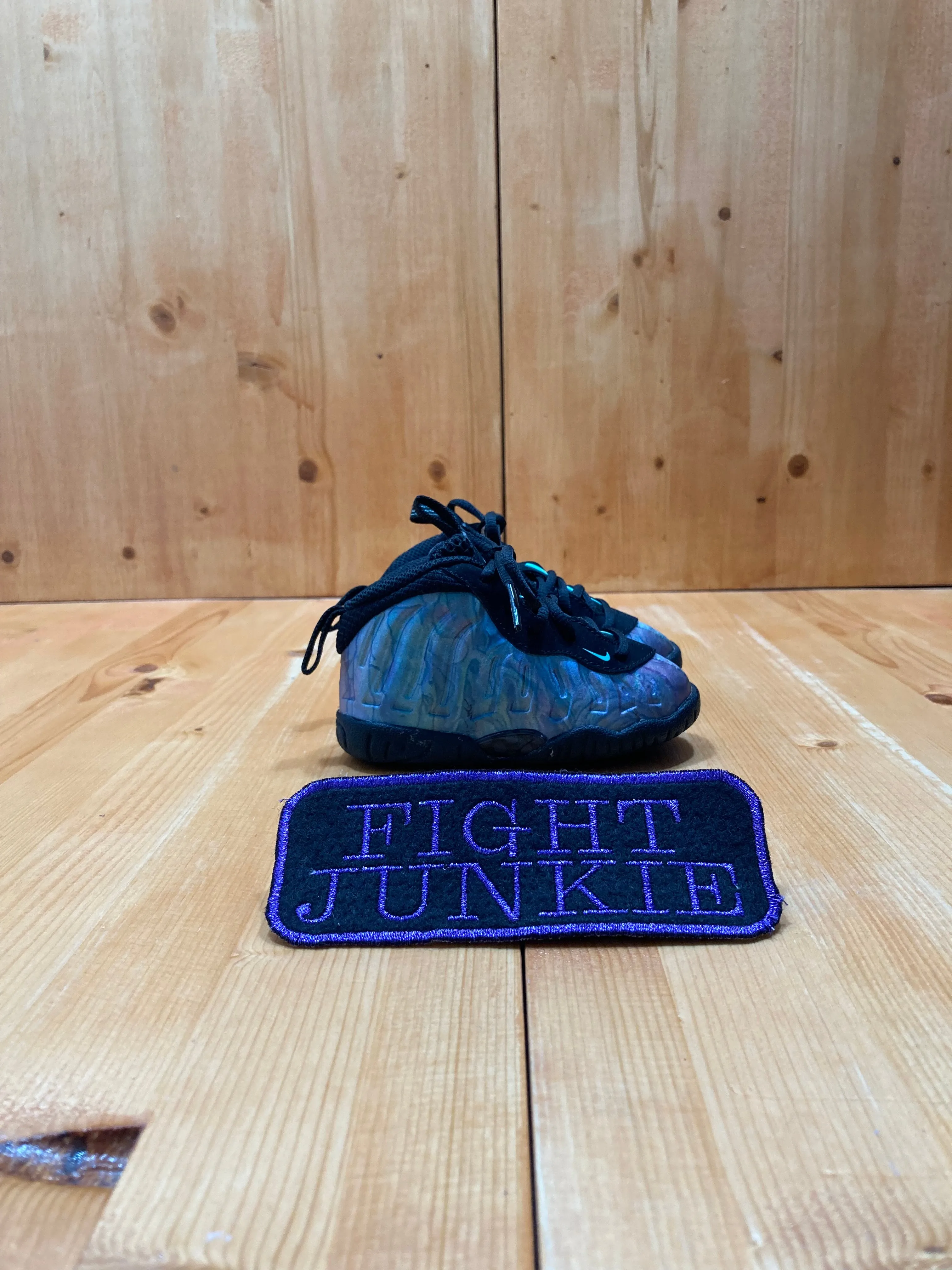 Asics Gel Cumulus 18 Running Shoe NEW! HTF RARE NIKE LITTLE POSITE ONE PRM TD ABALONE Kids Toddler Size 5C Shoes Sneakers Black Aurora AO8038-009