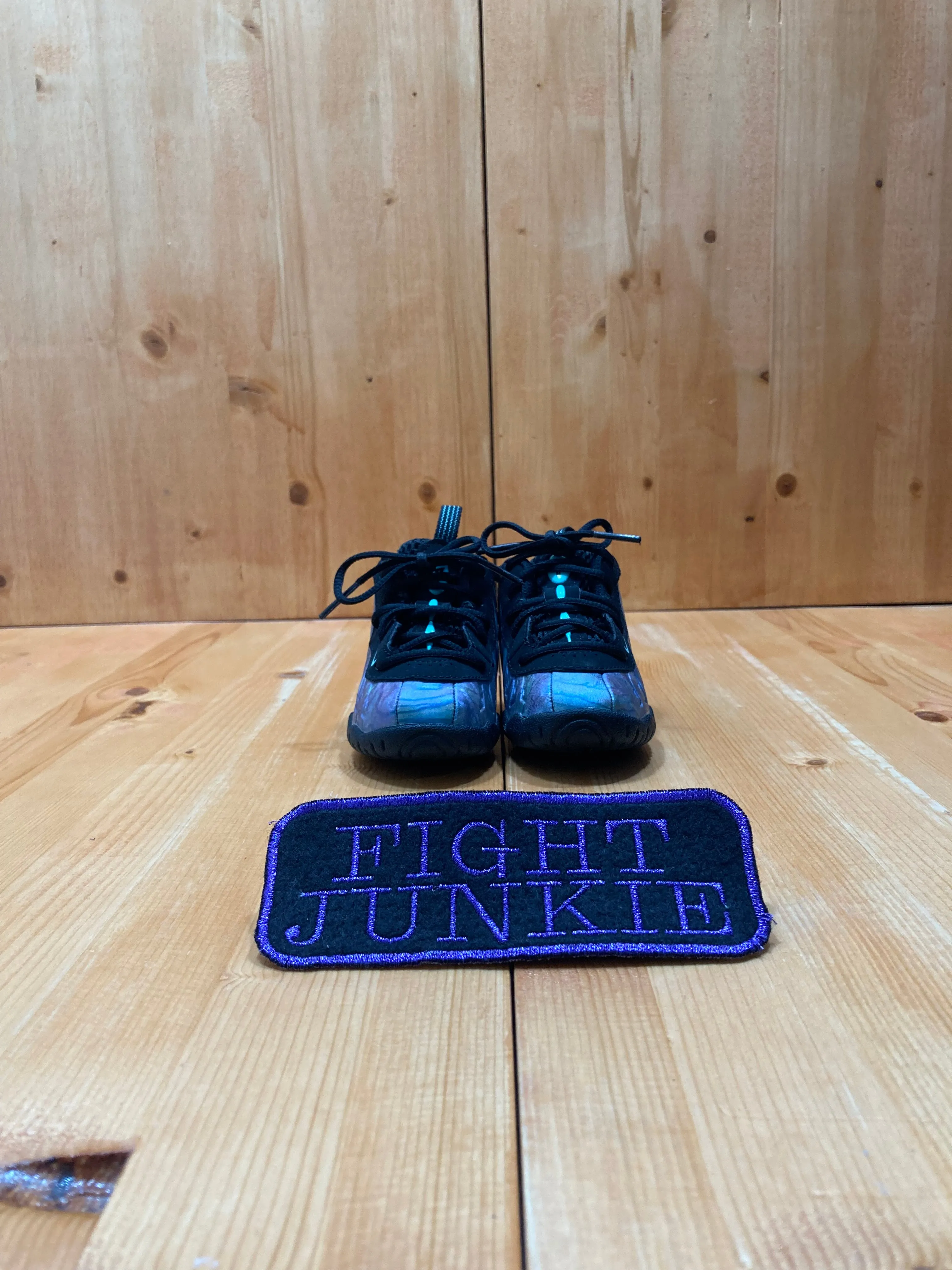 Asics Trail Shoe NEW! HTF RARE NIKE LITTLE POSITE ONE PRM TD ABALONE Kids Toddler Size 5C Shoes Sneakers Black Aurora AO8038-009