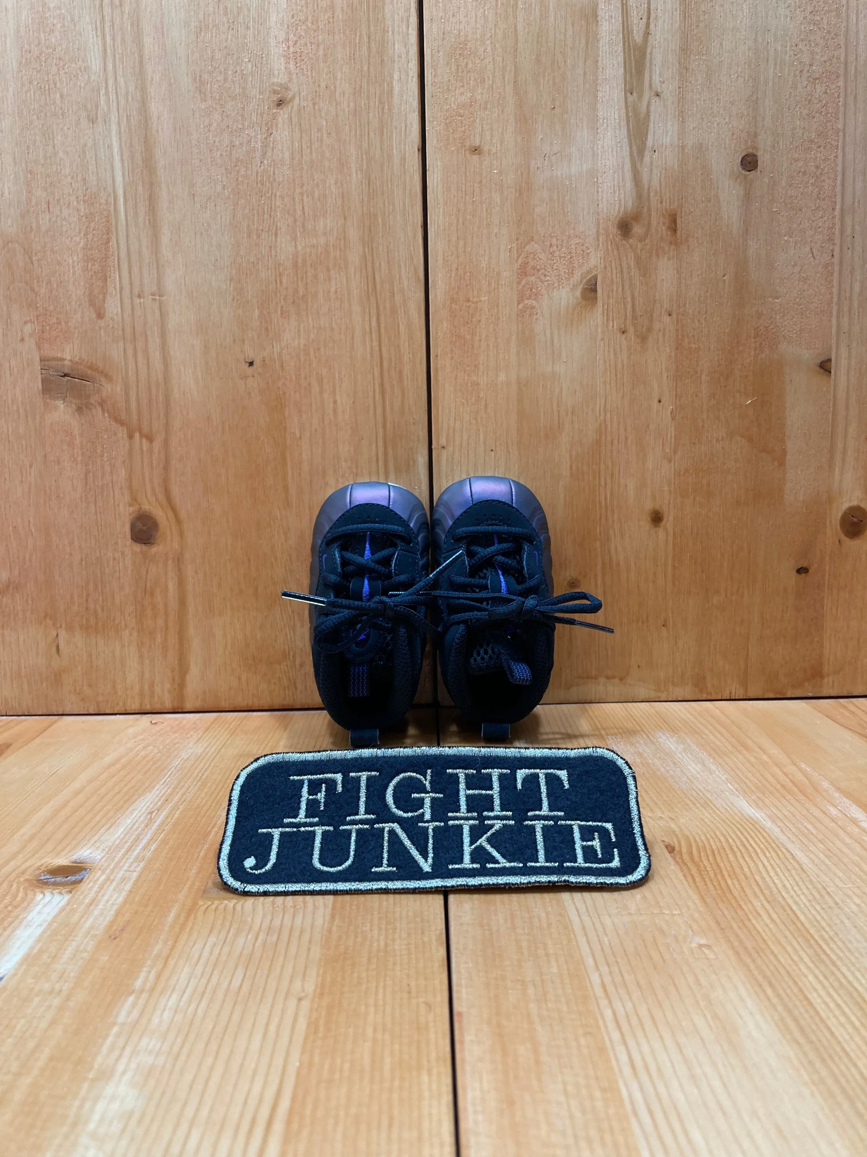 NEW! NIKE LIL POSITE ONE CB Infant Baby Size 3C Shoes Sneakers Purple Black 644790-005 Rare Asics Shoes