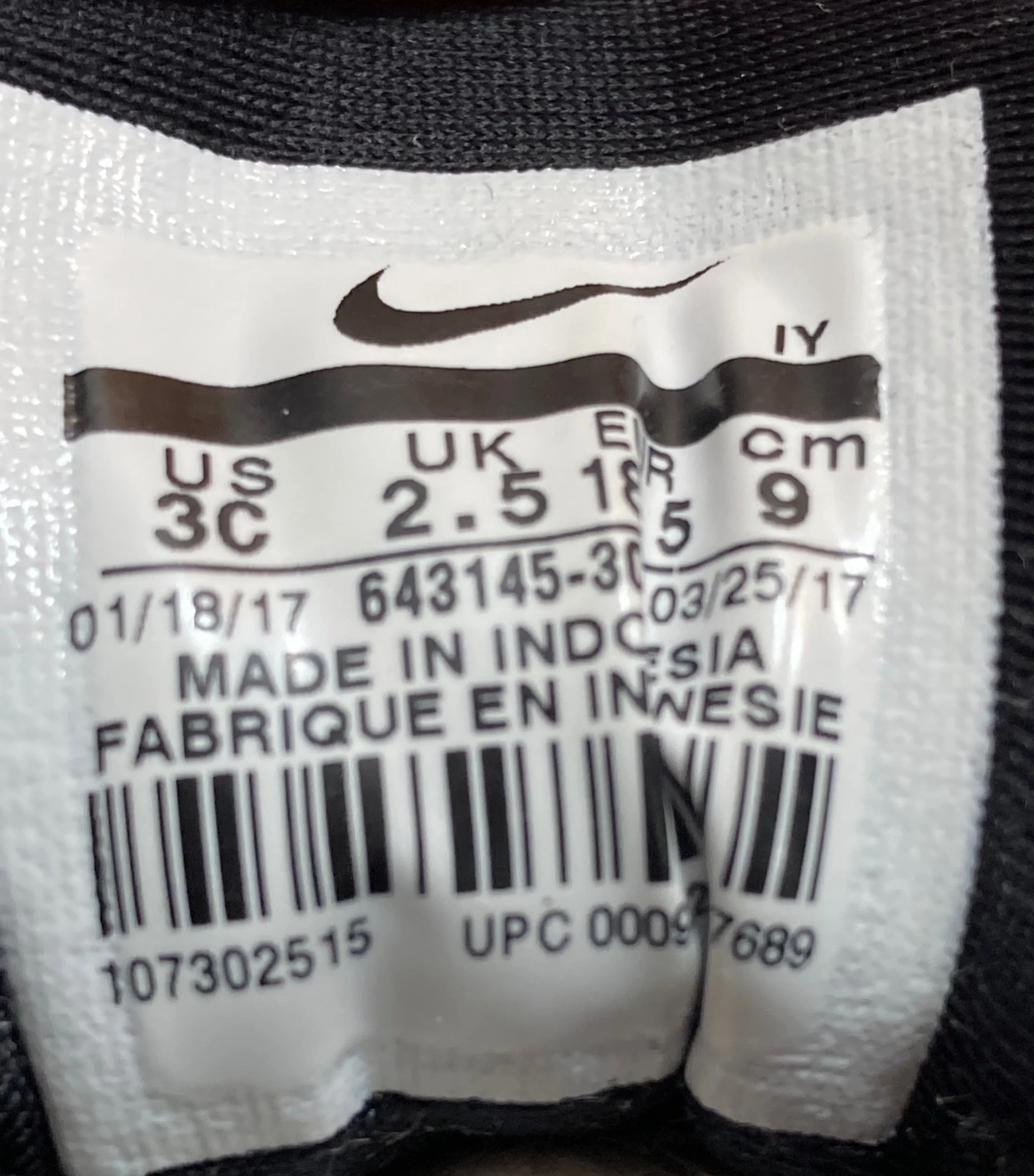 NEW! NIKE LIL POSITE PRO CB Infant Baby Size 3C Shoes Sneakers Island Green MTLC Platinum 643145-303 Asics Gel-cumulus 26 Shoes