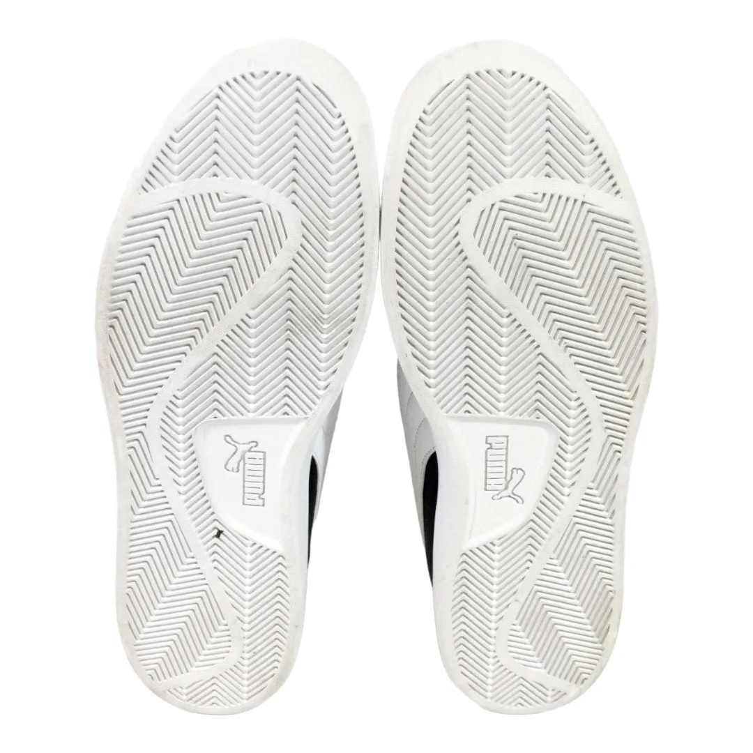 New *PUMA Men's Leather Flat Classic Black/White Sneakers (Sz 12) Gore Tex Asics Shoes