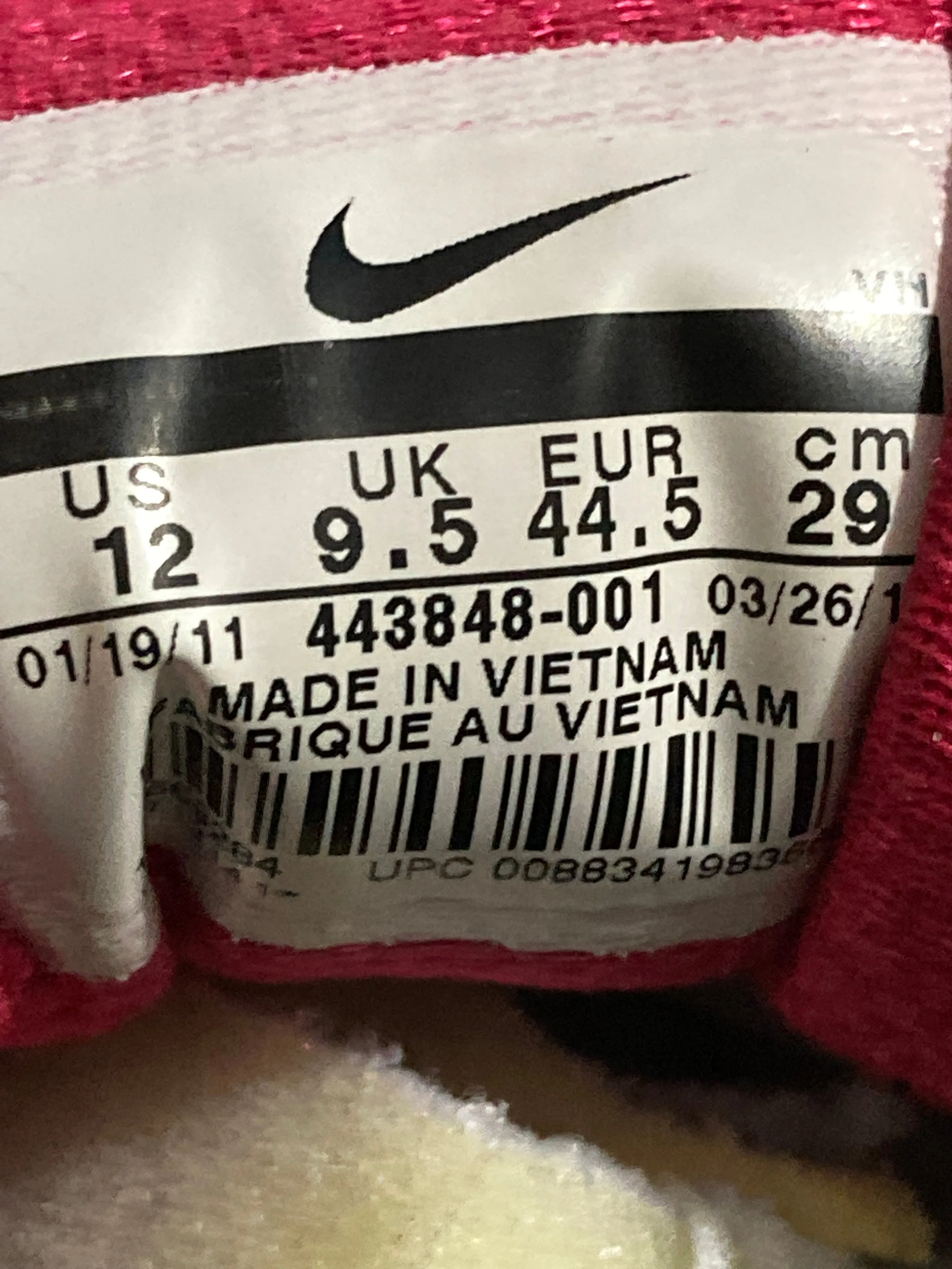 NIKE AIR ALVORD 9 Women's Size 12 Trail Hiking Shoes Sneakers Black & Pink 443848-001 Lone Peak Hiker Trail Running Shoe