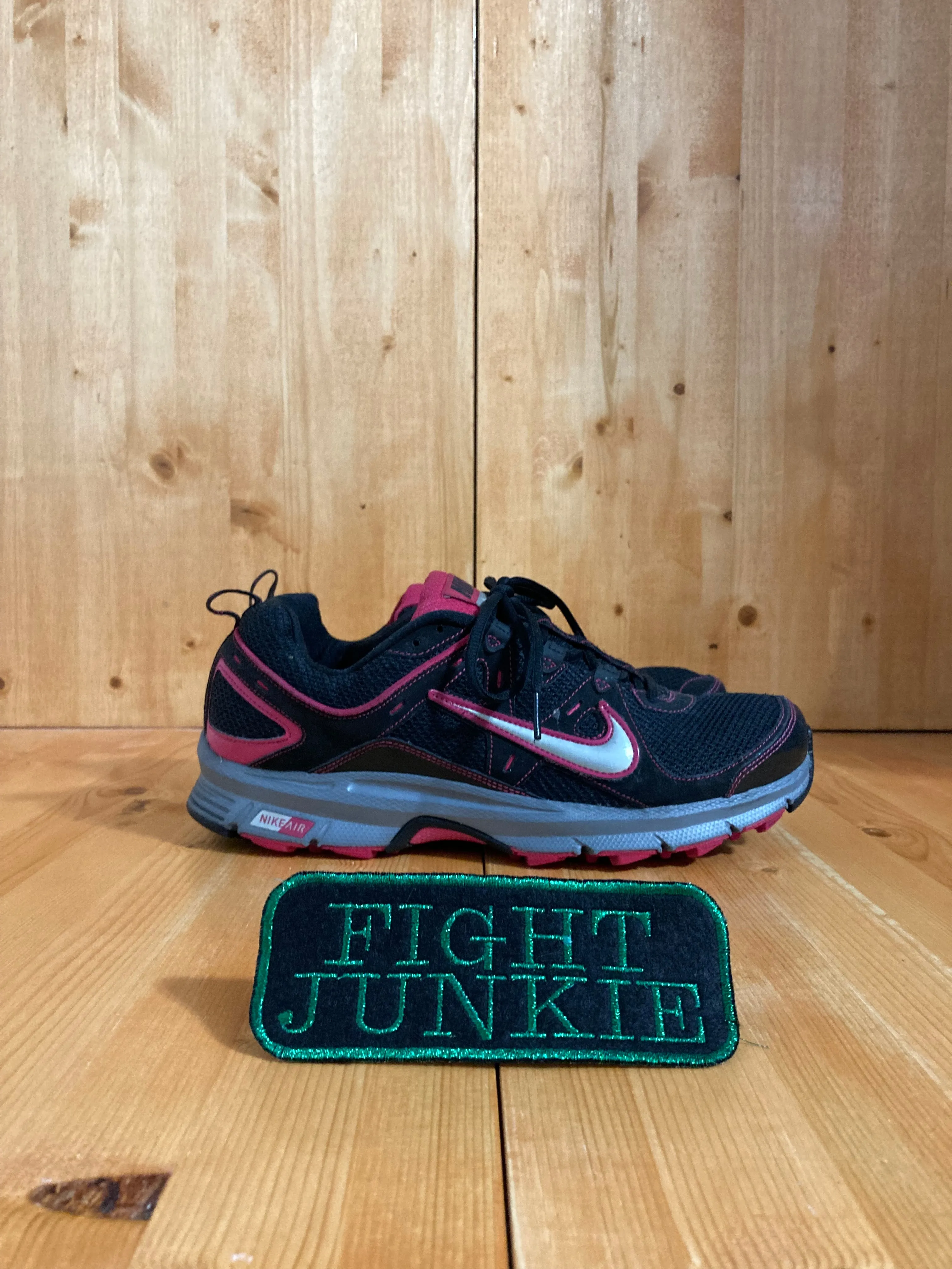 NIKE AIR ALVORD 9 Women's Size 12 Trail Hiking Shoes Sneakers Black & Pink 443848-001 2024 Best Trail Running Shoes