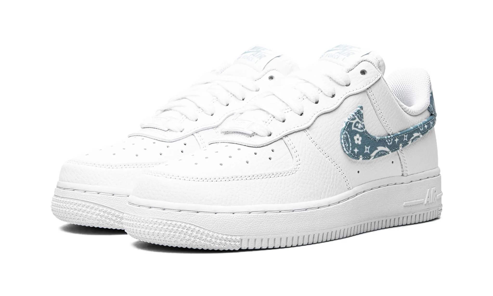 NIKE AIR FORCE 1 LOW ESSENTIAL WHITE WORN BLUE PAISLEY (W) Asics Gt 2000 13 Running Shoes