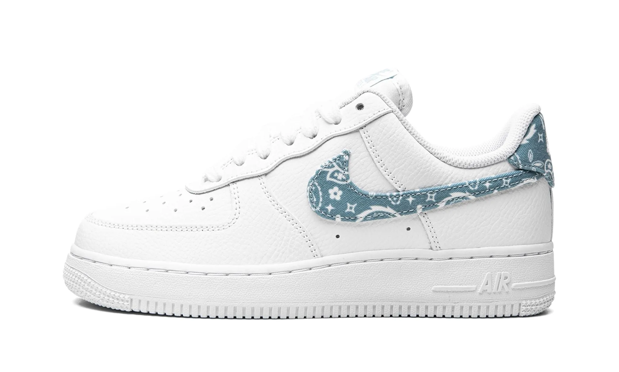 NIKE AIR FORCE 1 LOW ESSENTIAL WHITE WORN BLUE PAISLEY (W) Asics Gel Vanisher Running Shoes