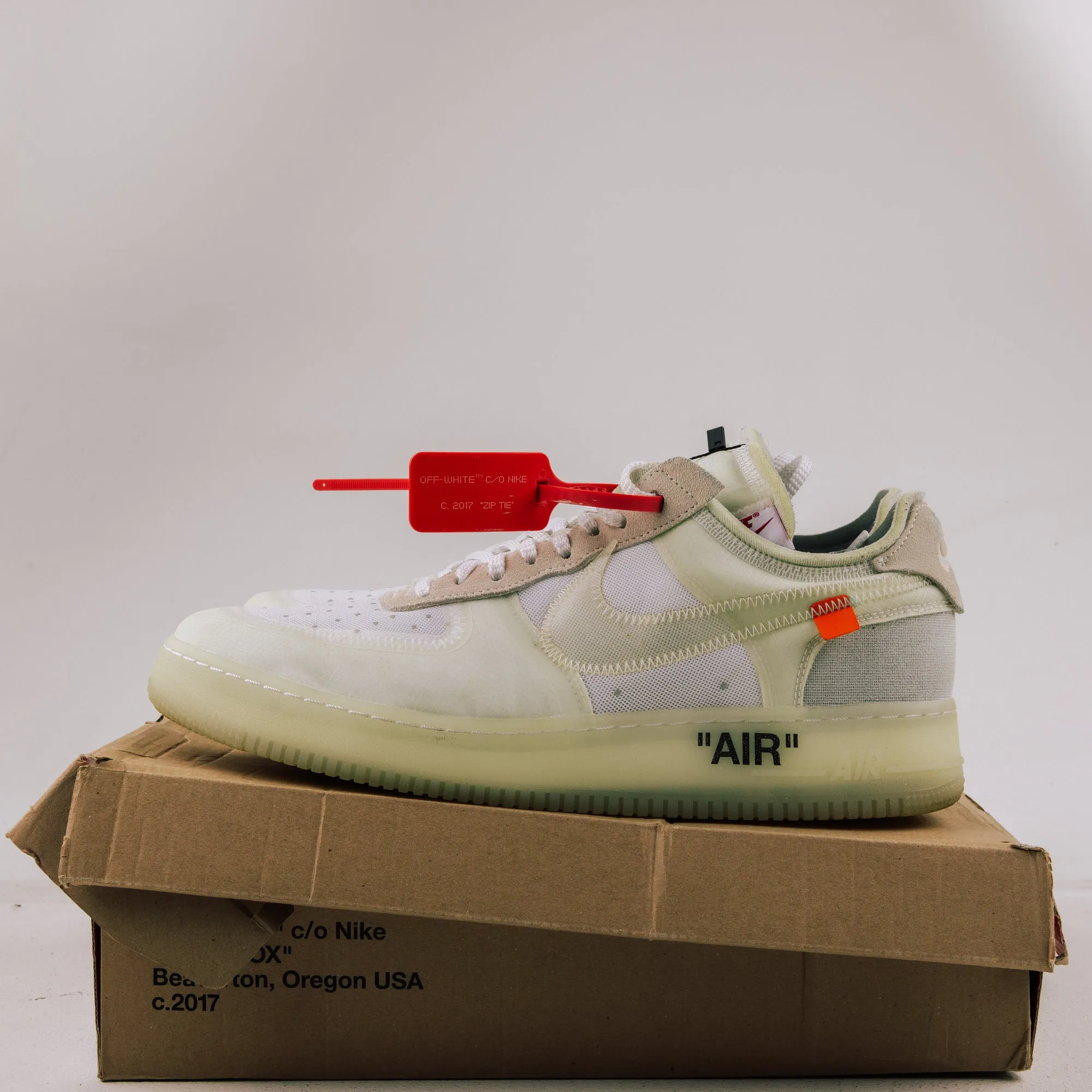 Asics Shoes For Arch Support Nike Air Force 1 Low Off-White - Used - 2352