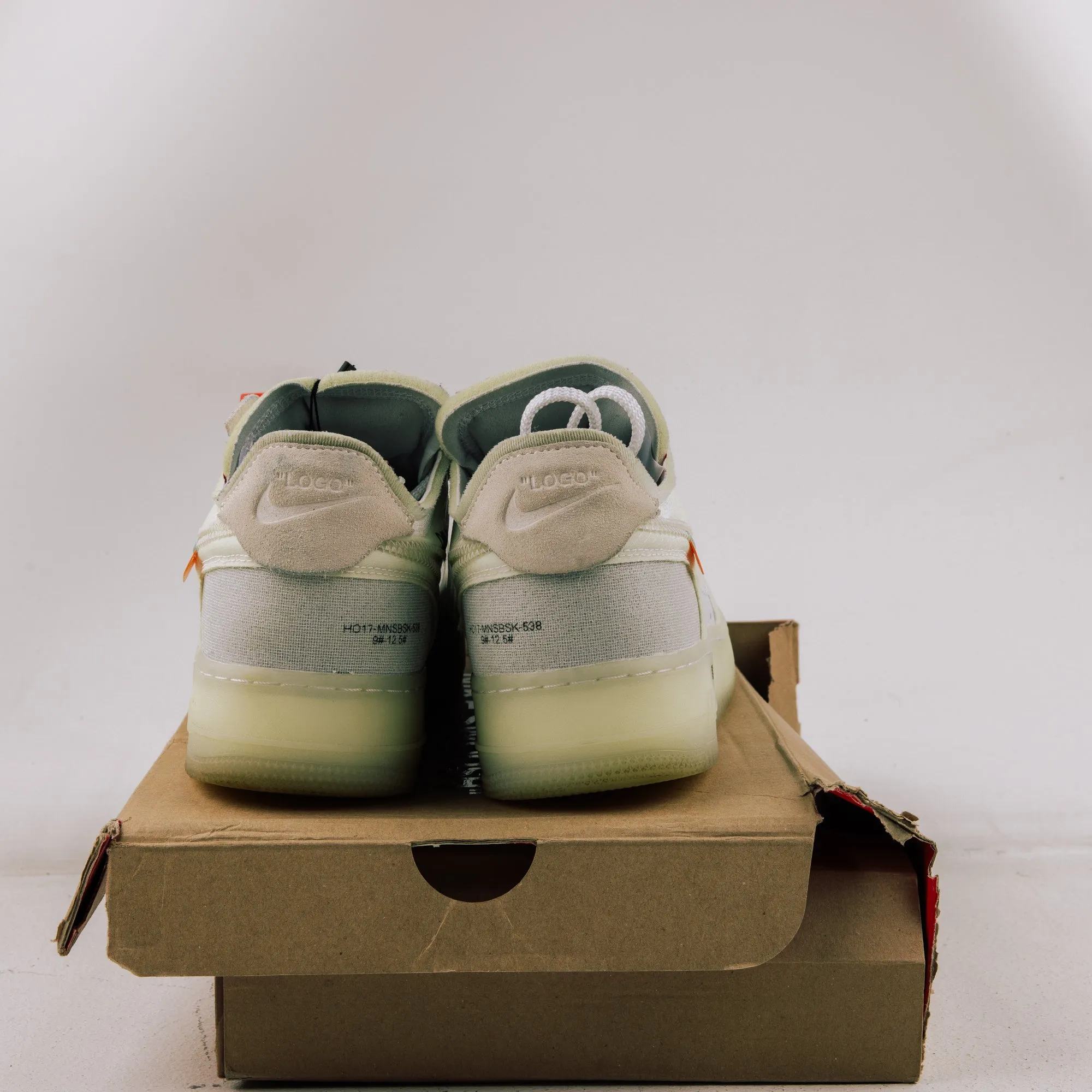 Asics Boxing Shoes Lomachenko Nike Air Force 1 Low Off-White - Used - 2352