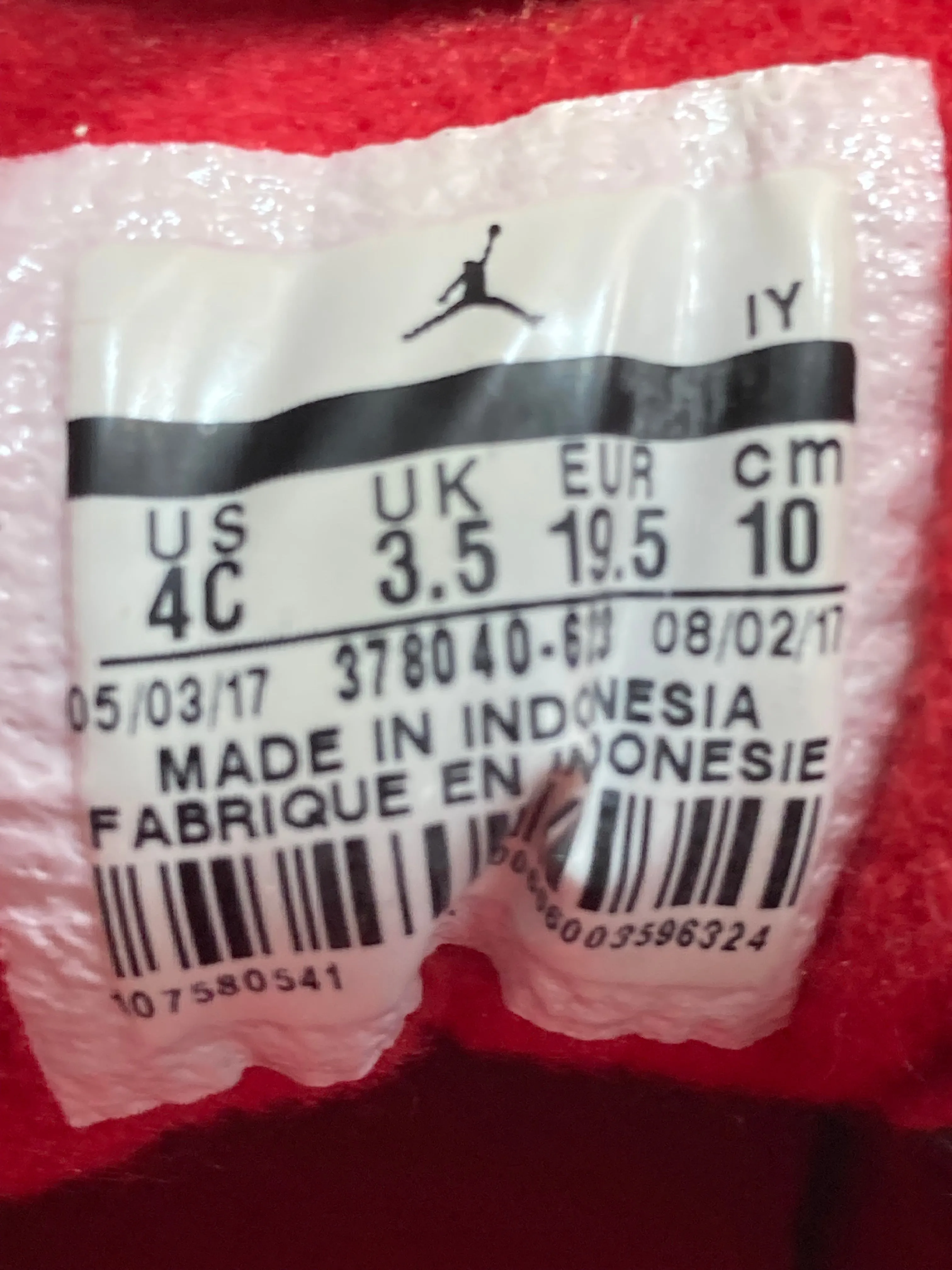 Asics Gel Nimbus 17 Nyc Running Shoes NIKE AIR JORDAN 11 RETRO WIN LIKE 96 Baby Size 4C Shoes Sneakers Red White 378040-623