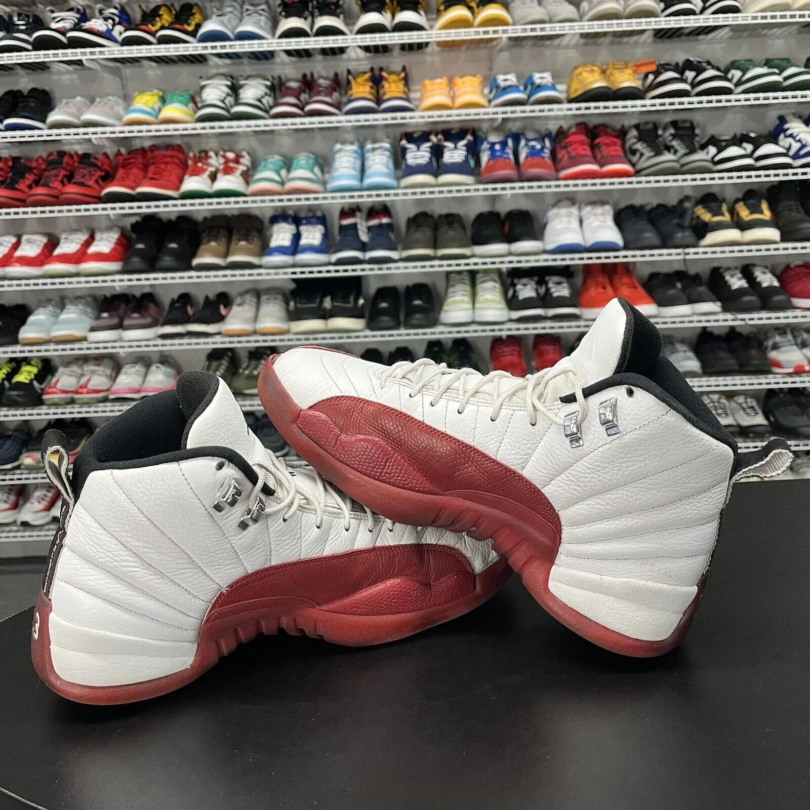 Asics Shoes Nimbus 18 Nike Air Jordan 12 Retro OG Cherry 2009 130690-110 Men's Size 12