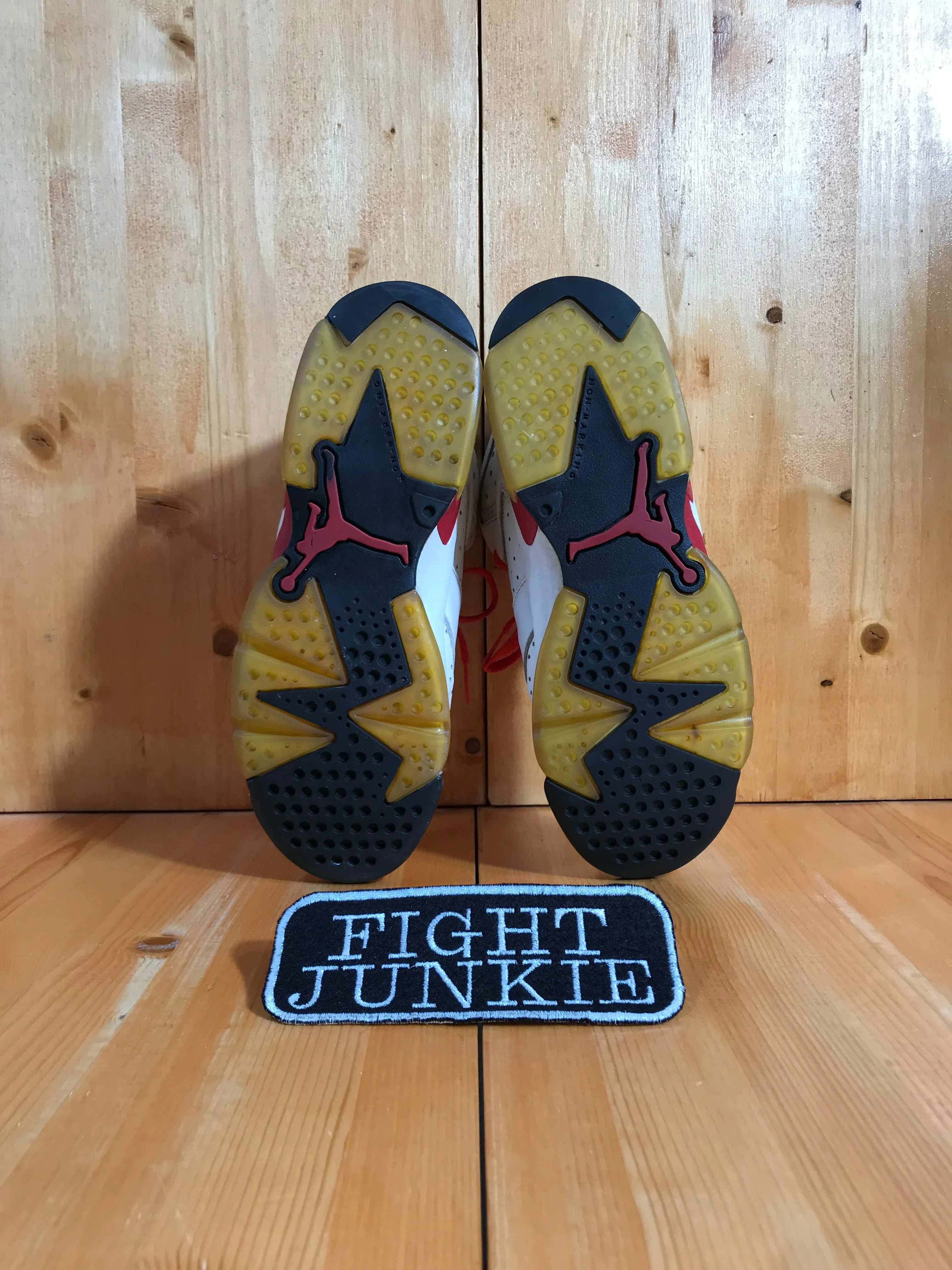 NIKE AIR JORDAN 6 VI RETRO CHICAGO BULLS 2010 Youth Size 5.5Y Leather Shoes Sneakers Red White 384665-102 Asics Shoes For Fencing