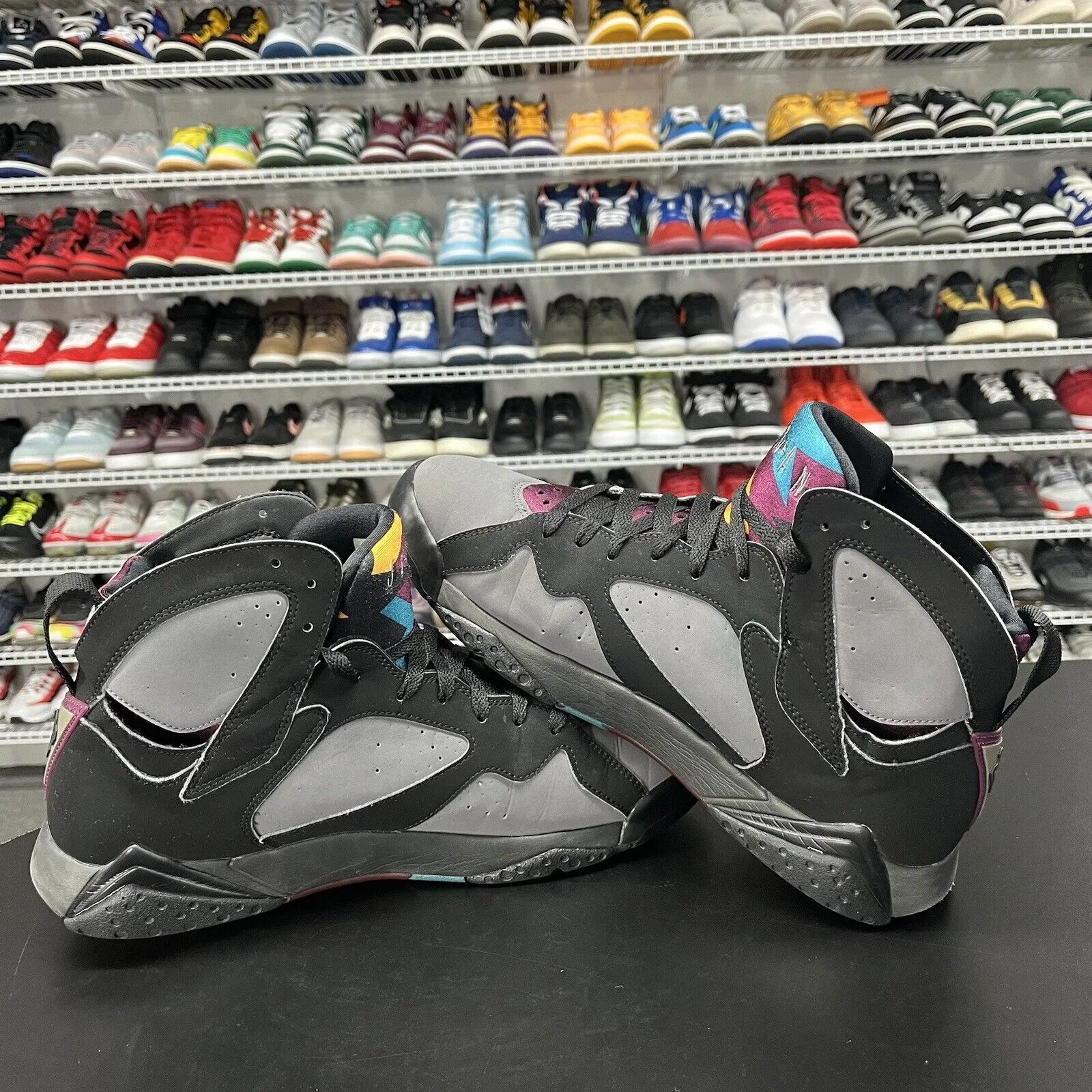 Nike Air Jordan 7 Retro "Bordeaux" 2015 304775-034 Men's Size 11 Asics Running Shoes Reddit