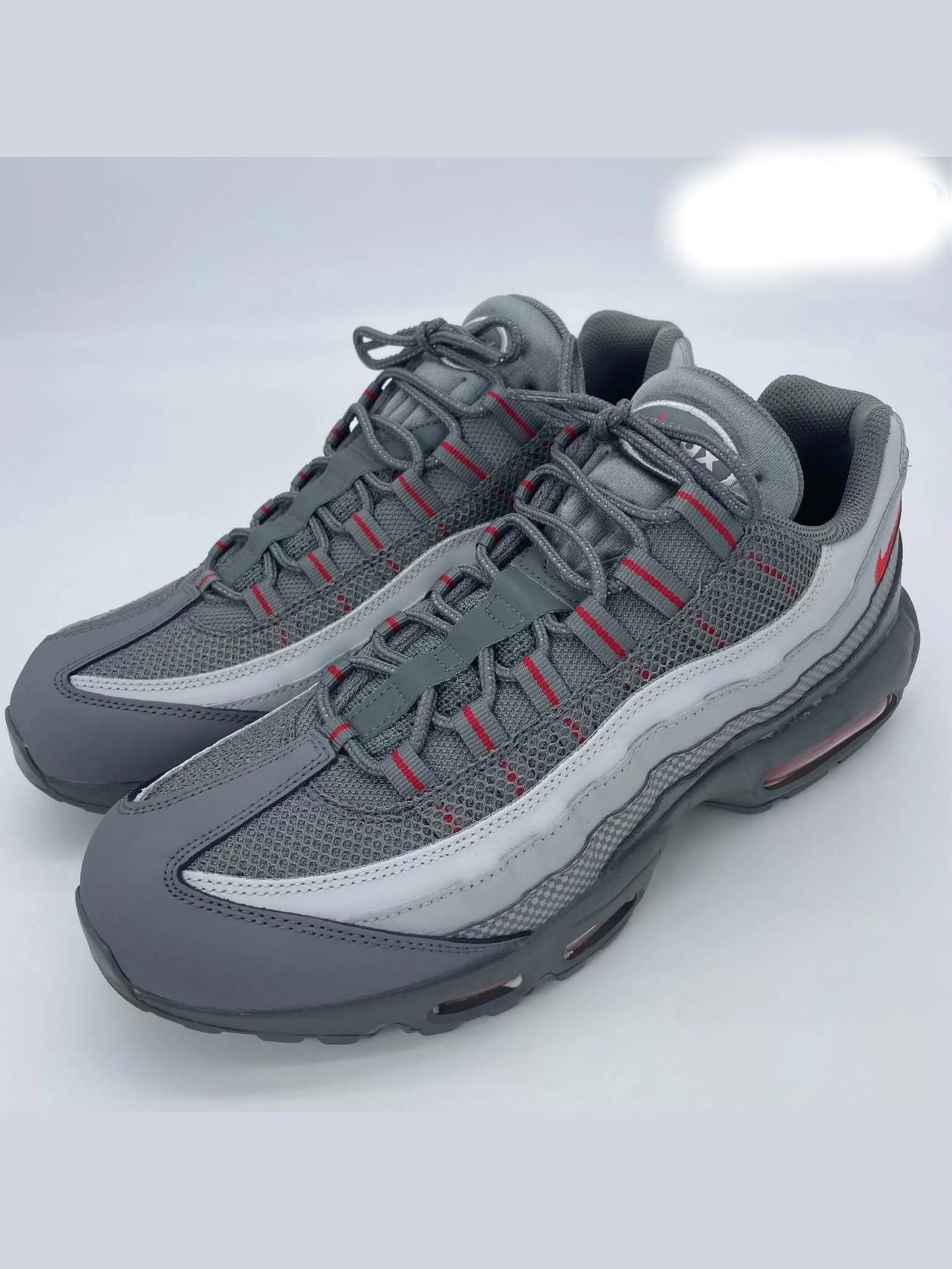 Asics Gel Game Tennis Shoe Review Nike Air Max 95 Essential Smoke Grey University Red