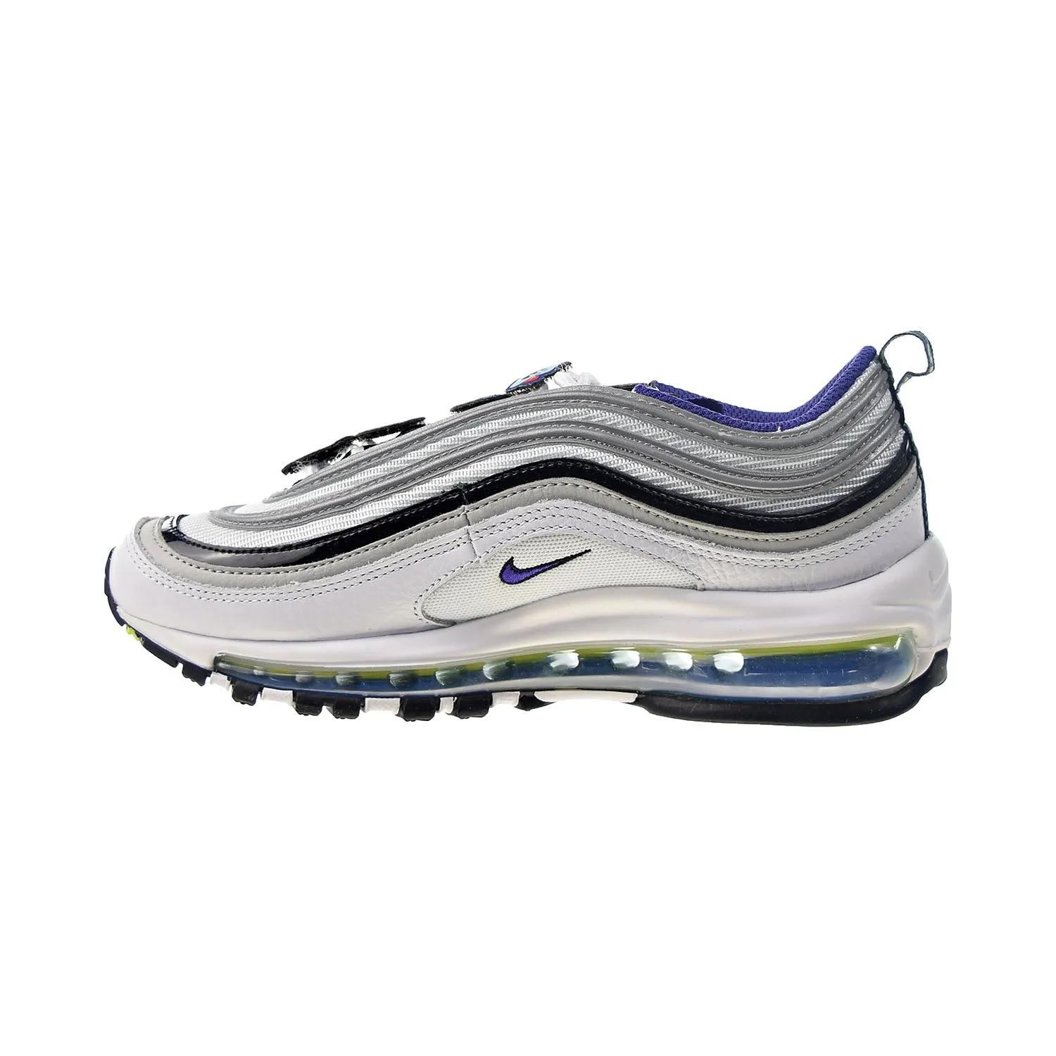 Asics Shoes Gel Kayano 16 Nike Air Max 97 Men's Shoes White-Court Purple-Black