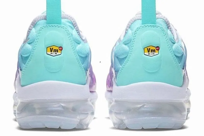 Nike- Air VaporMax Plus TN Women Men's Running Shoes Triple Black New Arrival Authentic Breathable Outdoor Sneakers 36-45 Best Asics Shoe For Arch Support