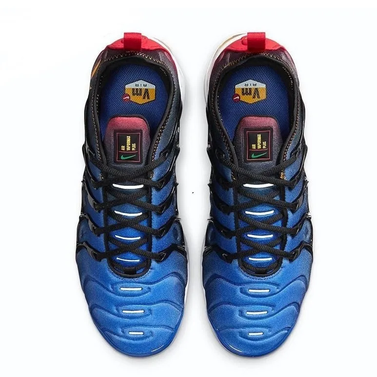 Asics Shoe Sizing Nike- Air VaporMax Plus TN Women Men's Running Shoes Triple Black New Arrival Authentic Breathable Outdoor Sneakers 36-45