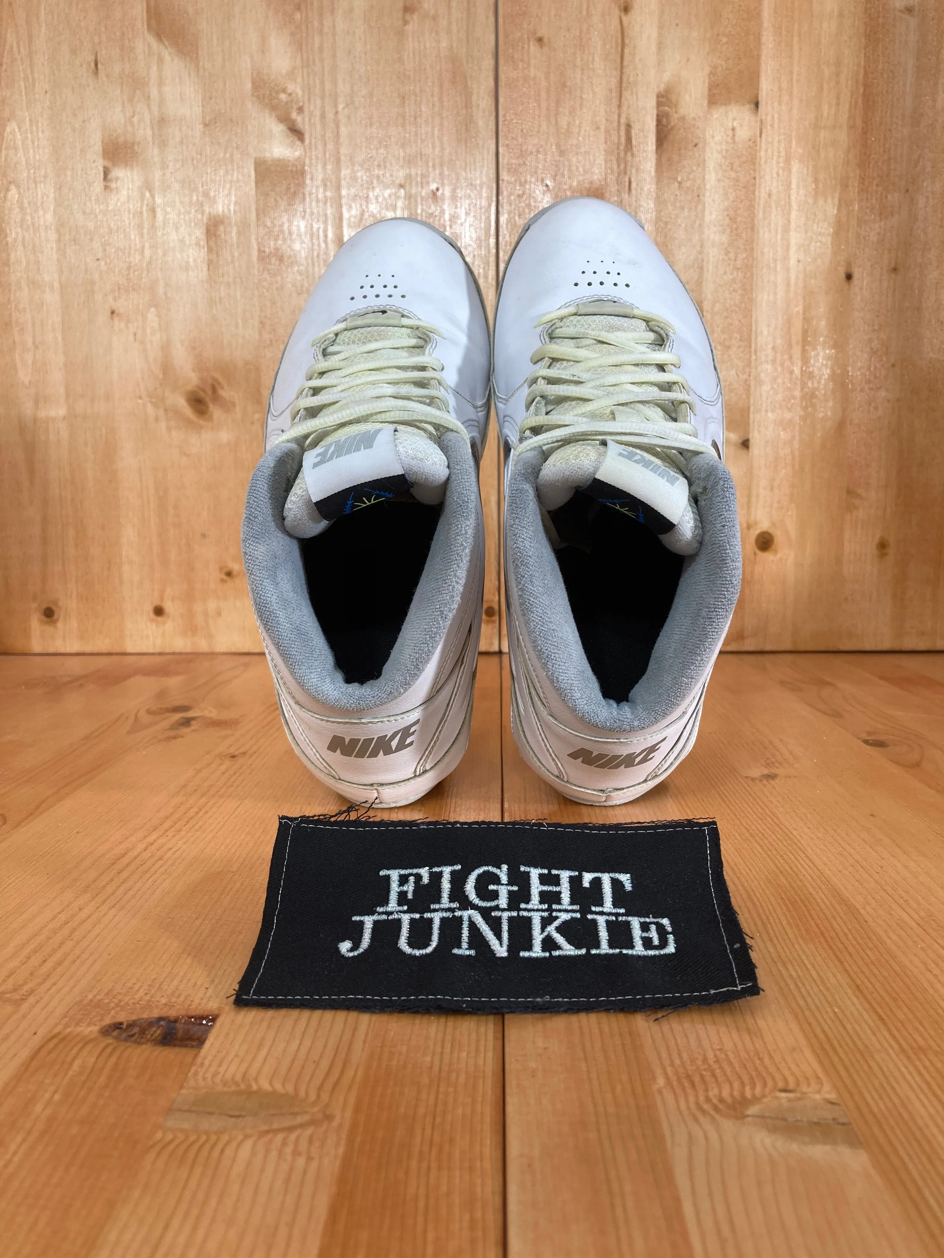 NIKE AIR VISI PRO III 3 Women's Size 8.5 Shoes Sneakers White 525747-100 Asics Graffiti Wrestling Shoes