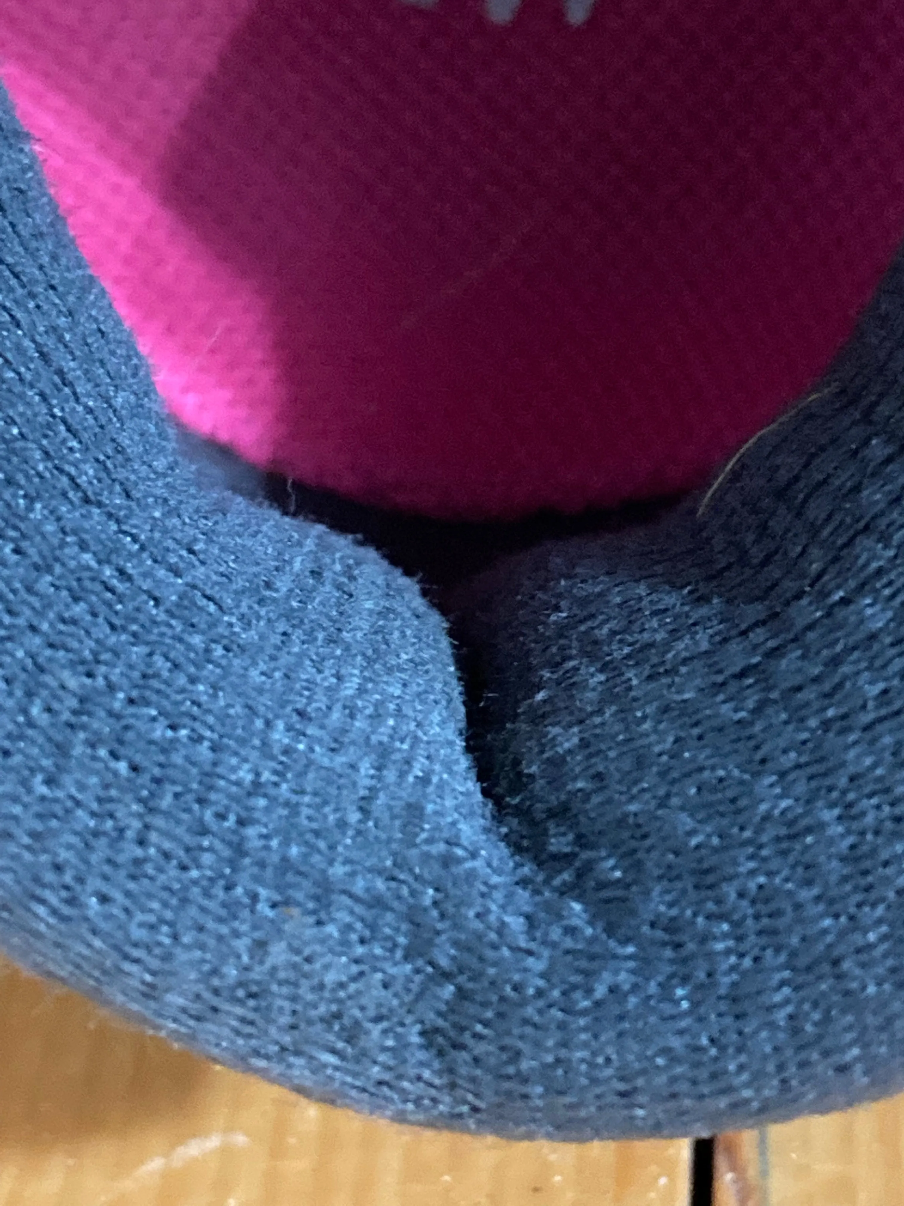 Used Asics Wrestling Shoes NIKE DUAL FUSION RUN 3 Women's Size 7.5 Running Training Shoes Sneakers Black & Pink 653594-003