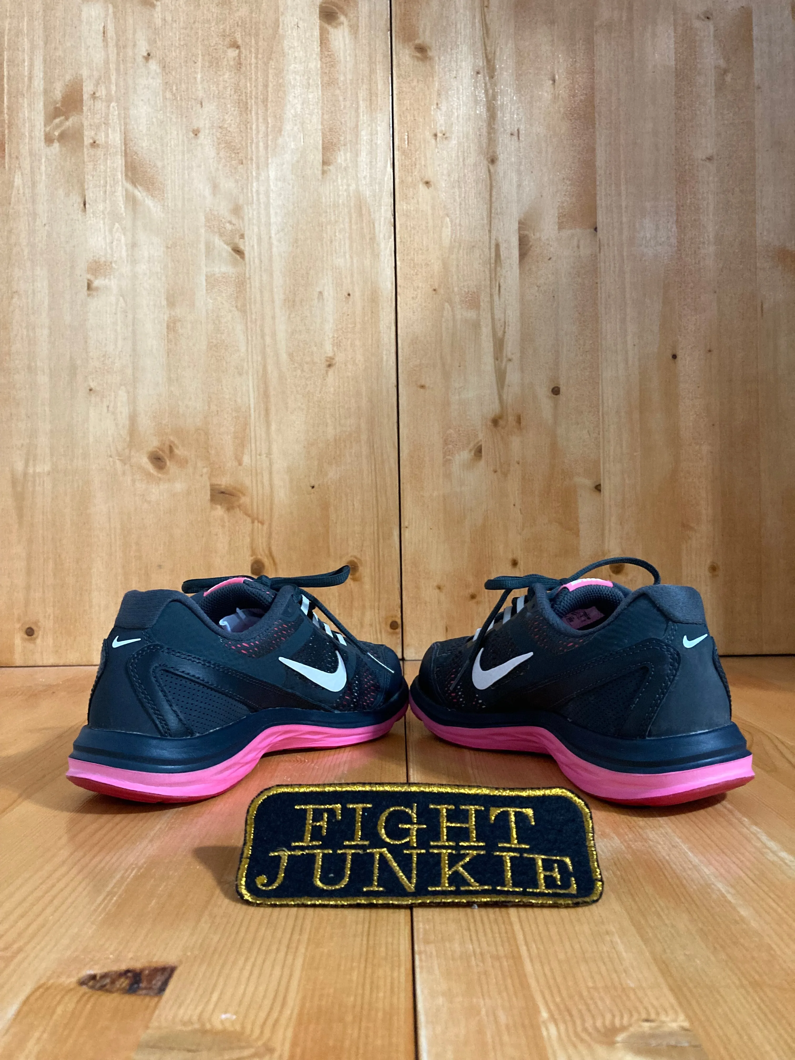 NIKE DUAL FUSION RUN 3 Women's Size 7.5 Running Training Shoes Sneakers Black & Pink 653594-003 Asics Split Second 9 Wrestling Shoes
