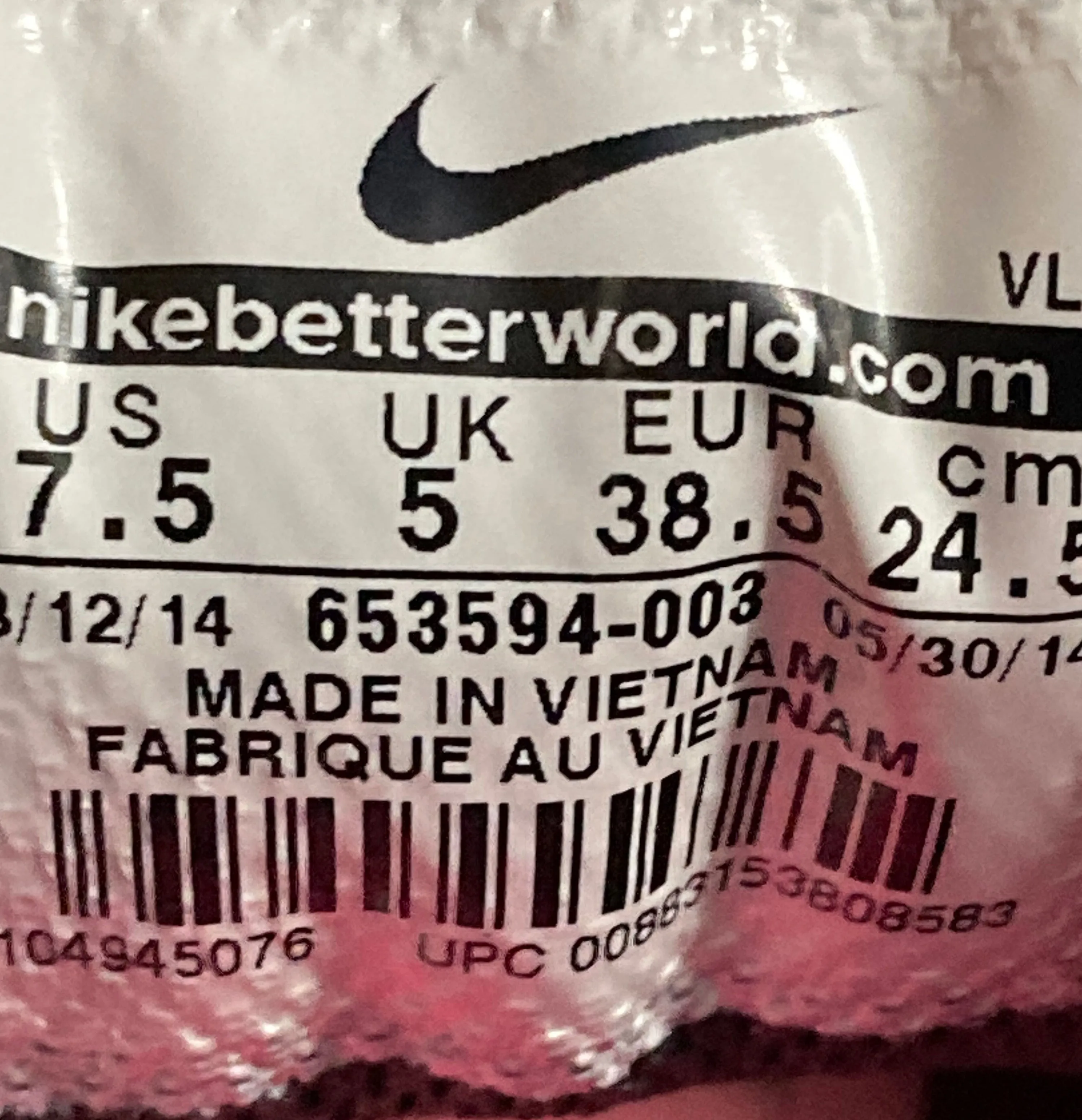 Asics Gt-2000 9 Trail Running Shoes NIKE DUAL FUSION RUN 3 Women's Size 7.5 Running Training Shoes Sneakers Black & Pink 653594-003