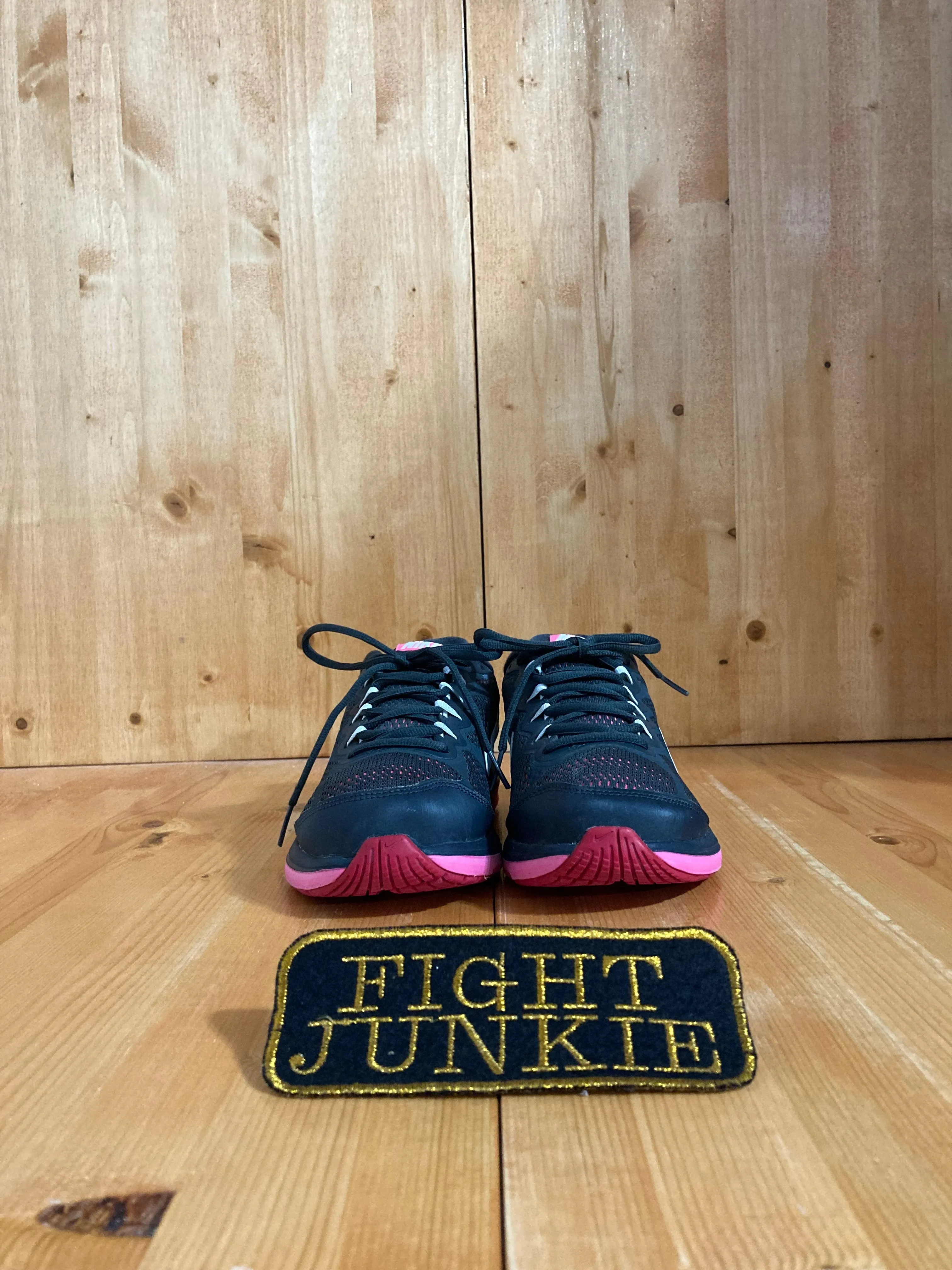 NIKE DUAL FUSION RUN 3 Women's Size 7.5 Running Training Shoes Sneakers Black & Pink 653594-003 Asics Shoes For Gym Training