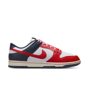 Nike Dunk Low Retro Men's Shoes Color: White/university Red-thunder Blue IM2222-100 Yuji Nishida Shoes Asics