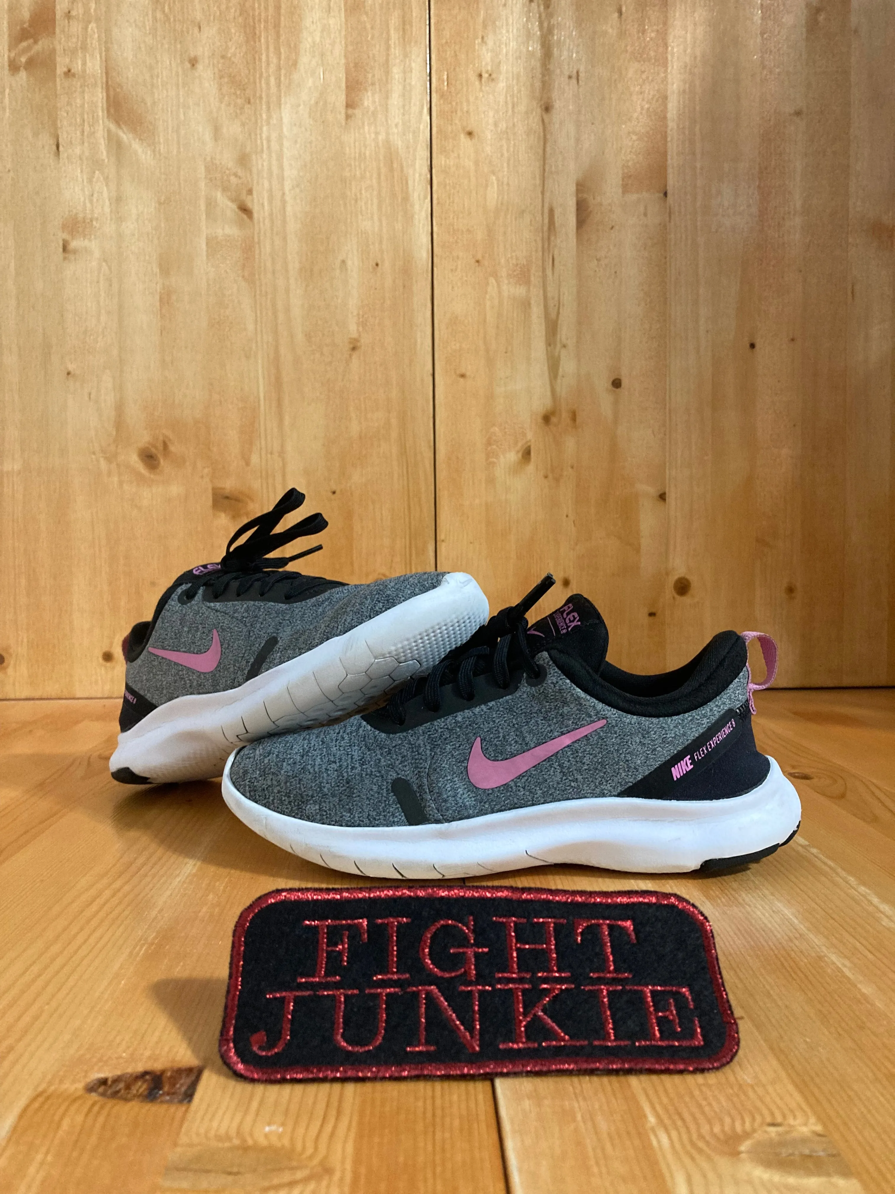 NIKE FLEX EXPERIENCE 8 Women Size 5.5 Shoes Sneakers Gray & Black AJ5908-003 Asics Shoe Chart