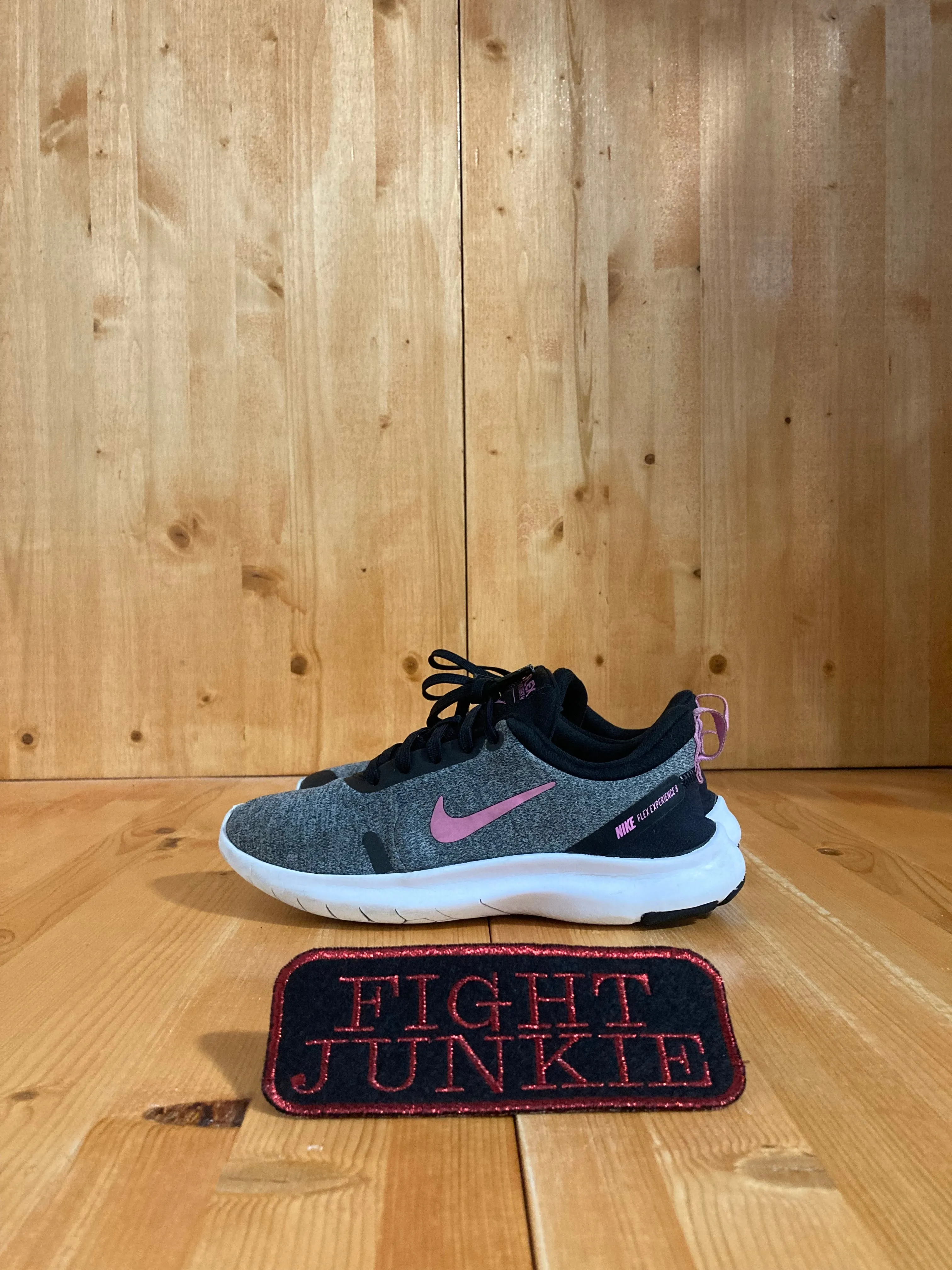 Asics Hyper Throw Shoes NIKE FLEX EXPERIENCE 8 Women Size 5.5 Shoes Sneakers Gray & Black AJ5908-003