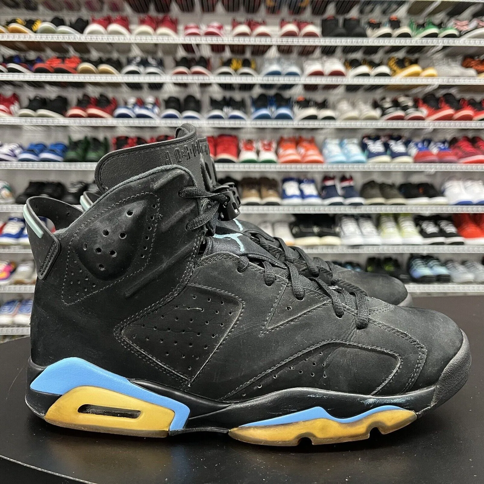 Nike Jordan 6 Retro UNC 2017 384664-006 Men's Size 10 The New Asics Running Shoes