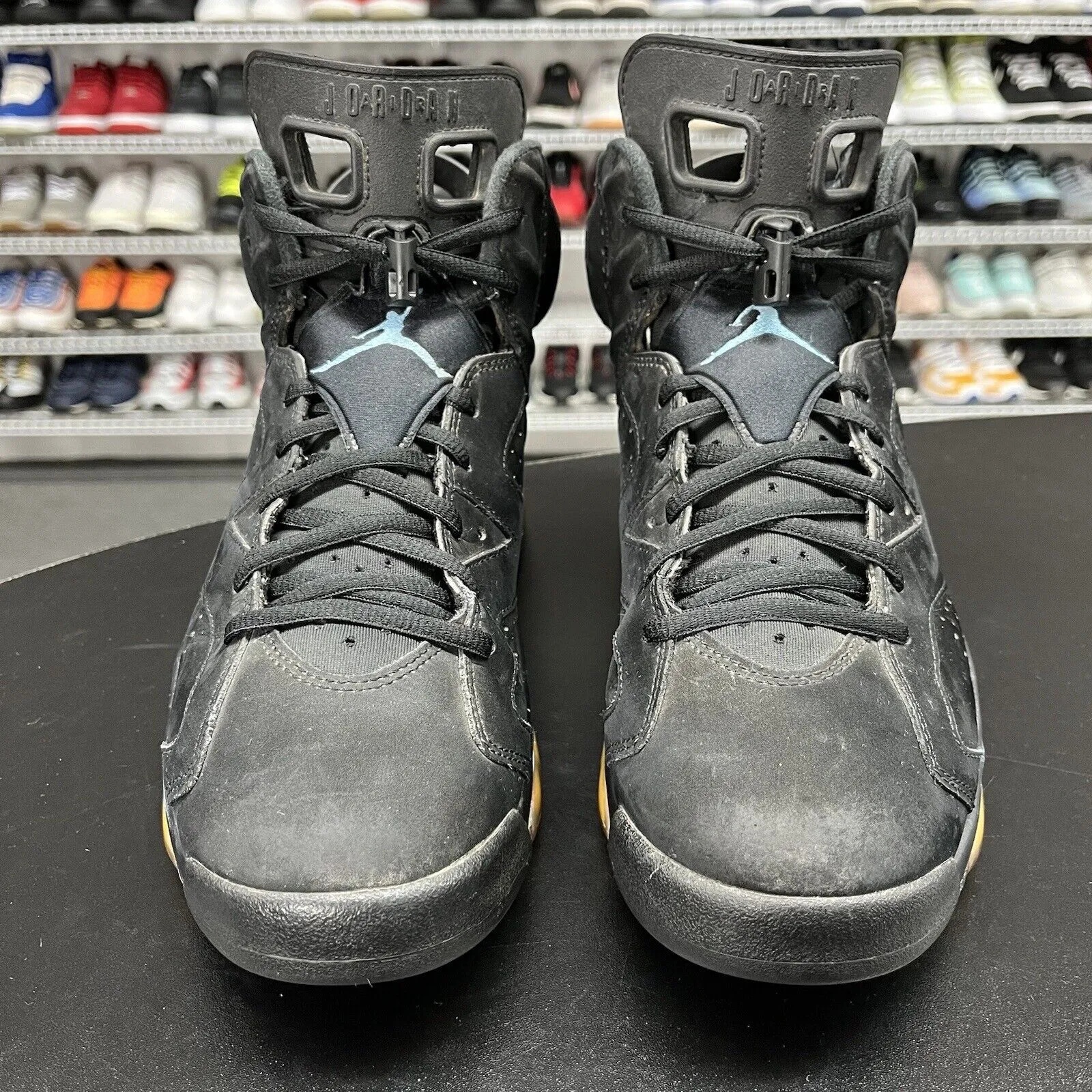 Nike Jordan 6 Retro UNC 2017 384664-006 Men's Size 10 Asics Gel Nimbus 18 Lite Show Running Shoe