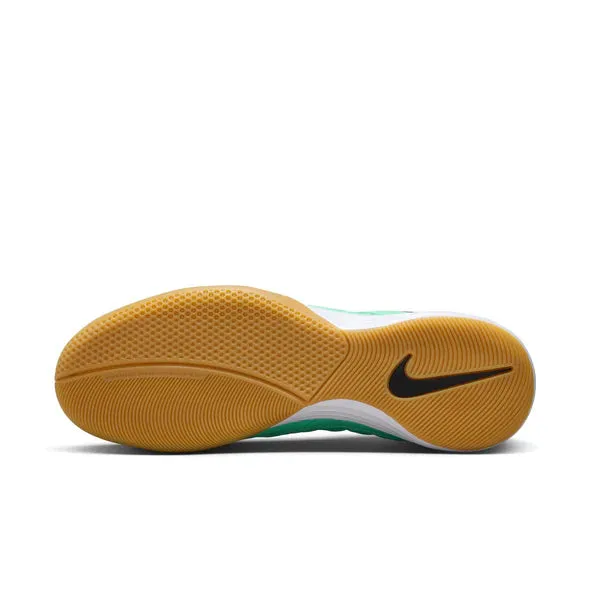 Nike Lunar Gato IN Indoor Soccer Shoes - Green Glow/Black/Gum Light Brown Compare Asics Tennis Shoes