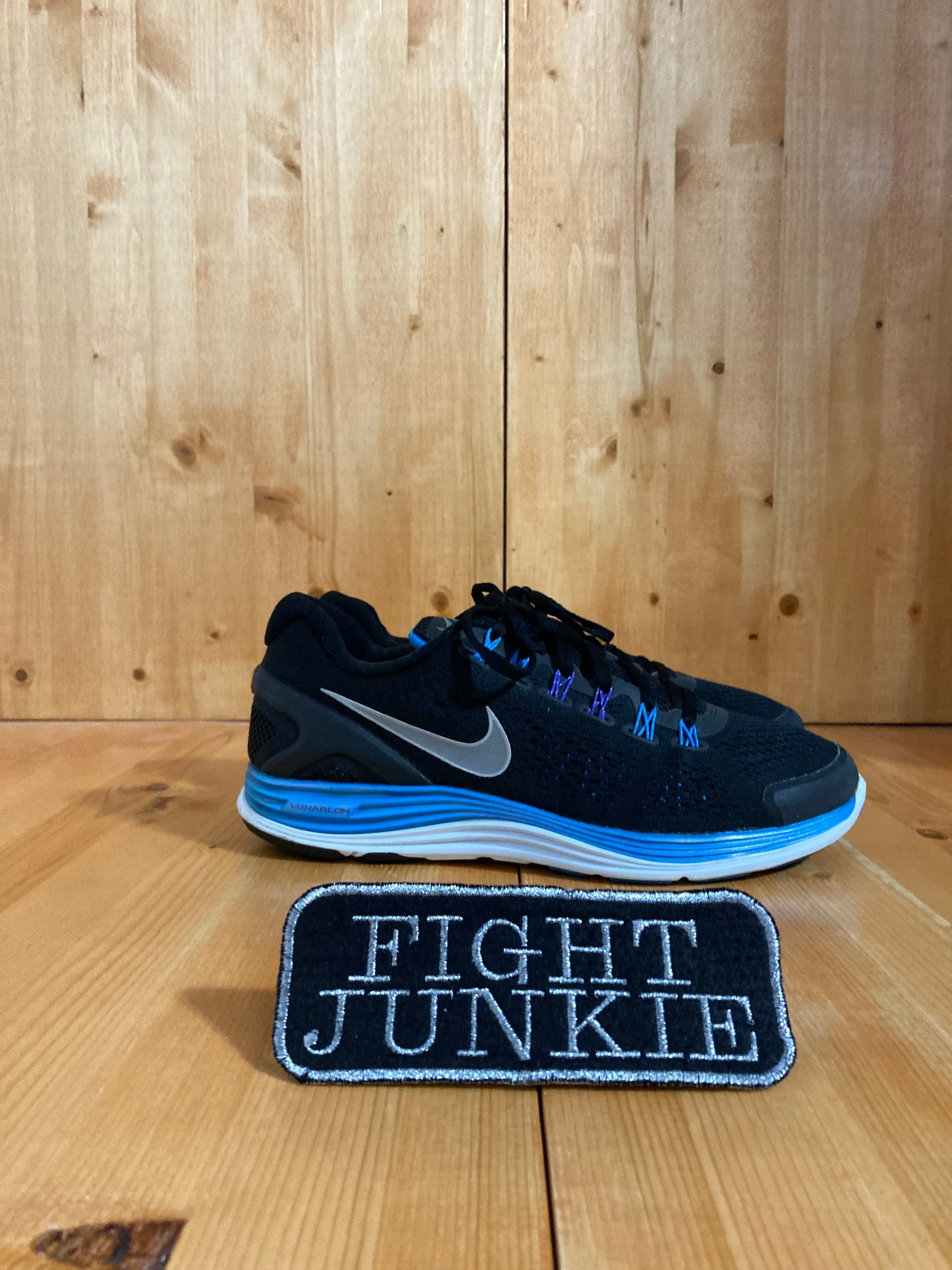 NIKE LUNARGLIDE   4 PREMIUM Mens Size 8 Running Training Shoes Sneakers Black 531985-004 Asics 6e Shoes