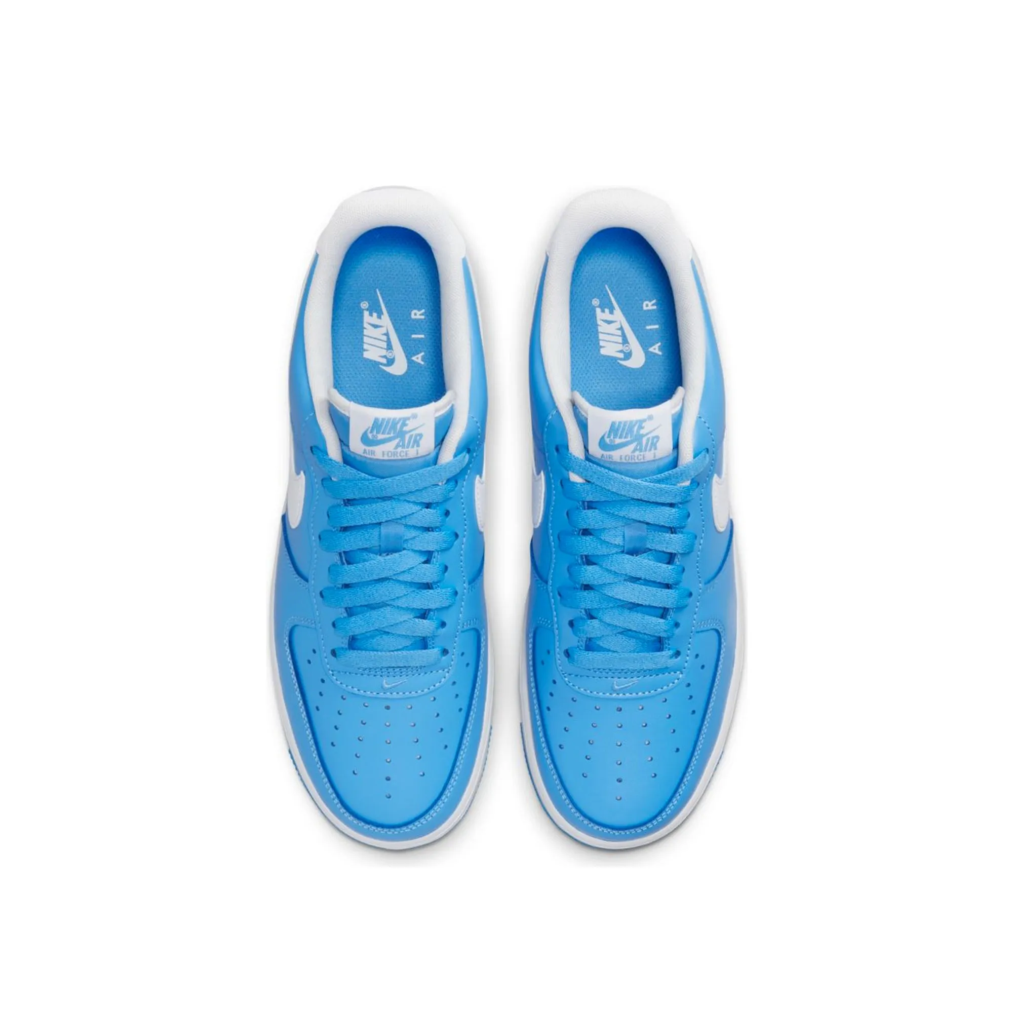 Nike Mens Air Force 1 '07 Shoes 'University Blue/White' Asics Wide Shoe