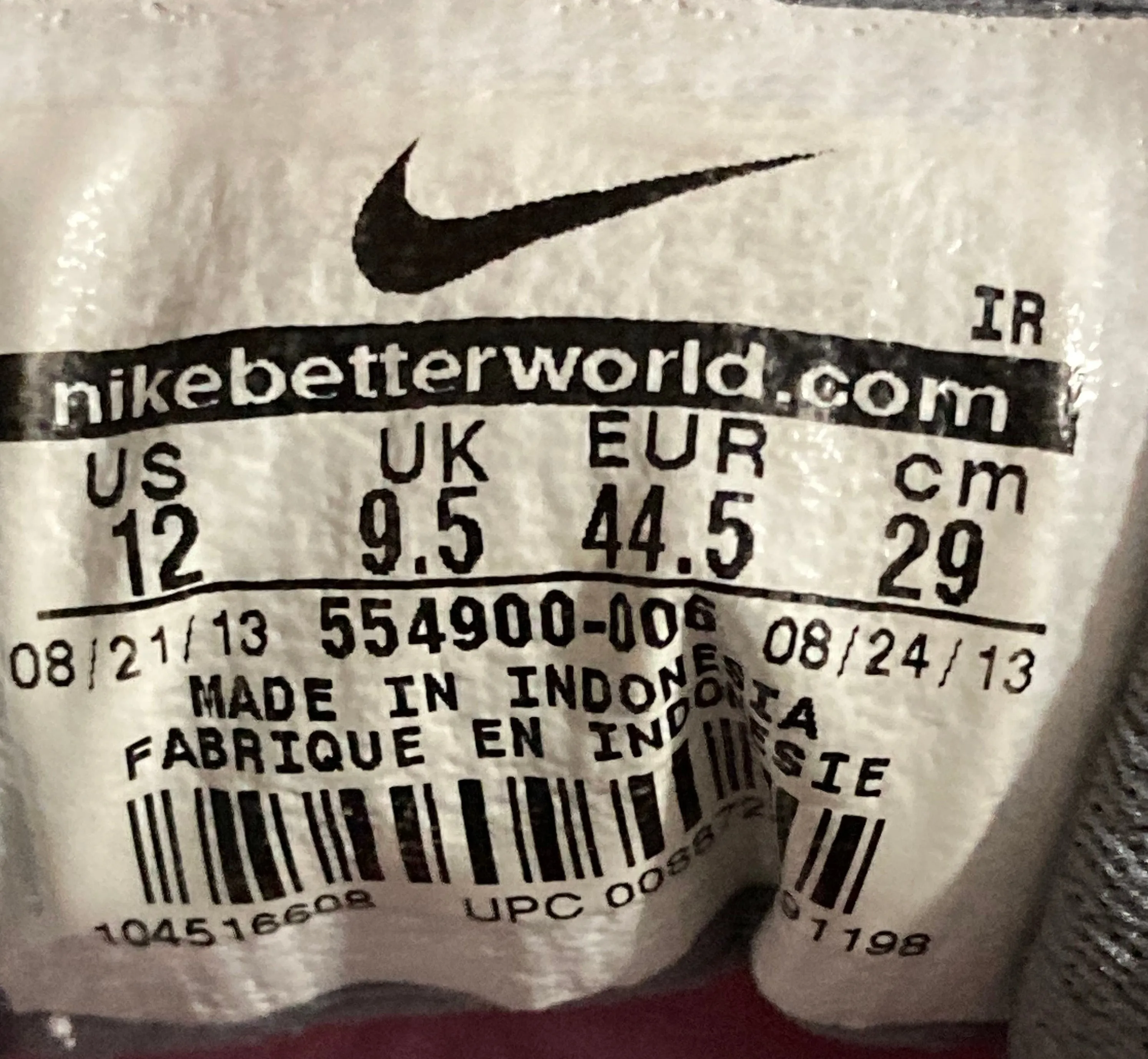 Asics Shoes For Pronating Feet NIKE REVOLUTION 2 Women's Size 12 Running Shoes Sneakers Gray